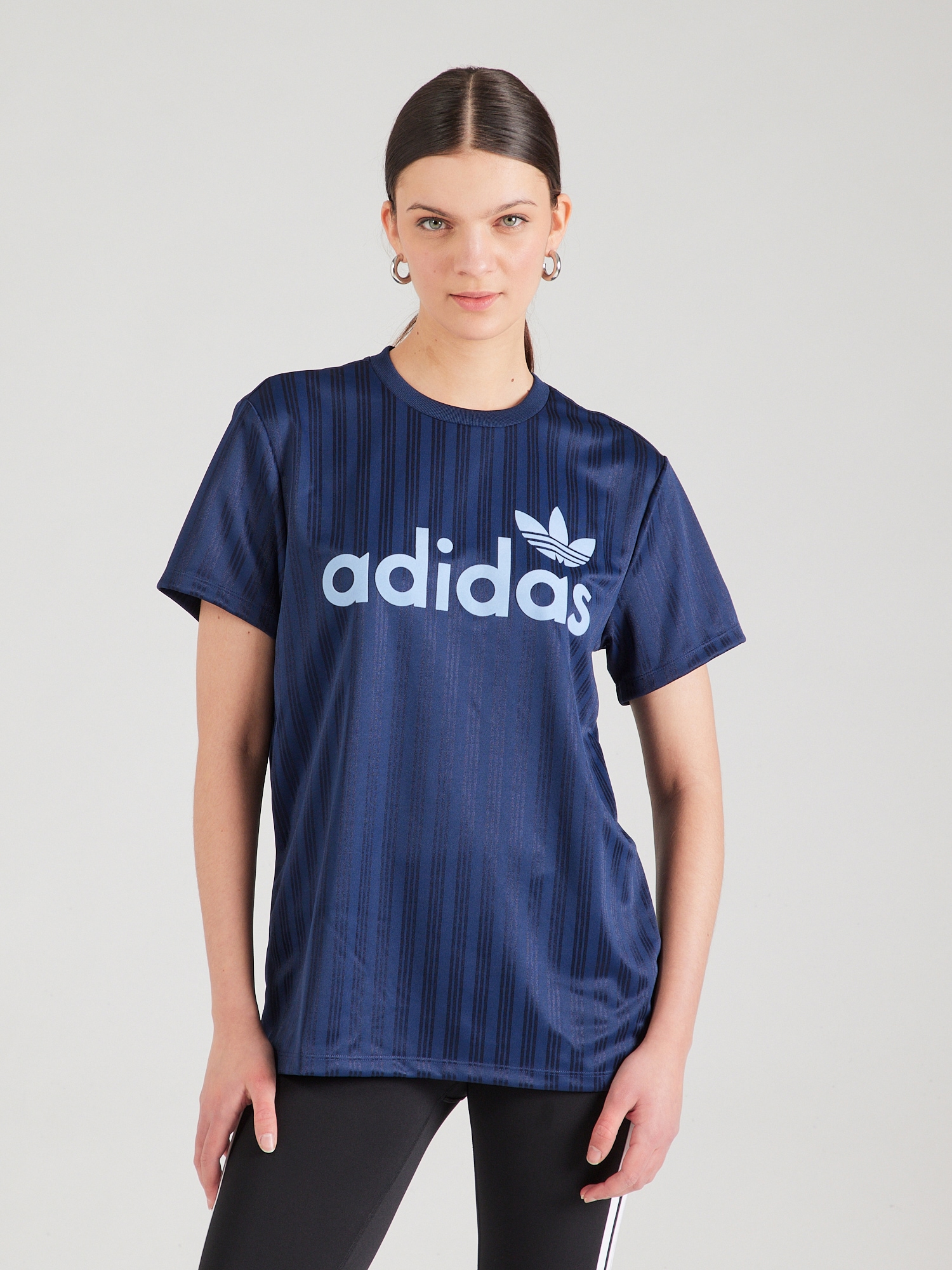 ADIDAS ORIGINALS Póló  tengerészkék / égkék / sötétkék termék 2. képe
