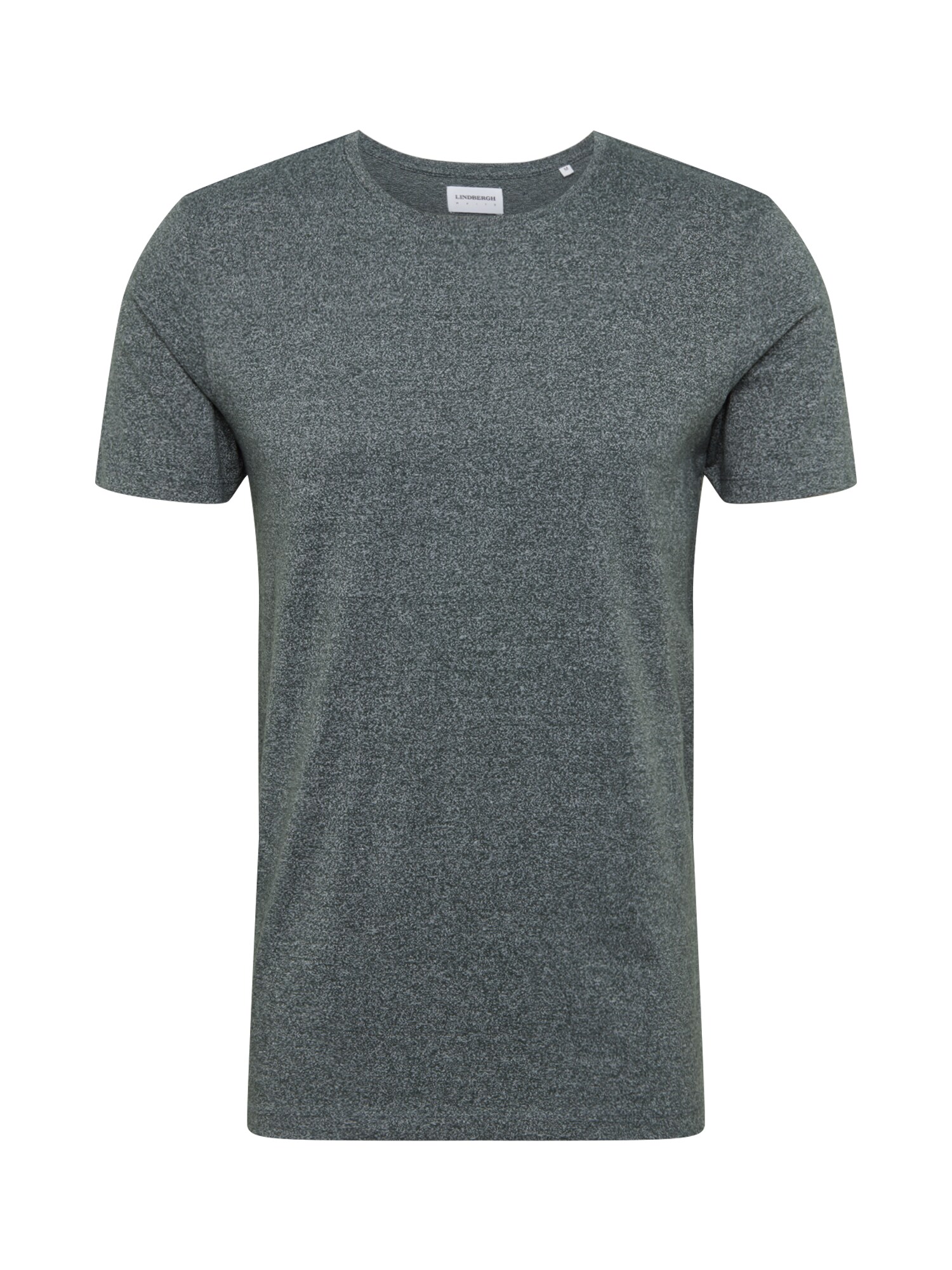 Lindbergh Marškinėliai 'Mouliné o-neck tee S/S'  tamsiai žalia