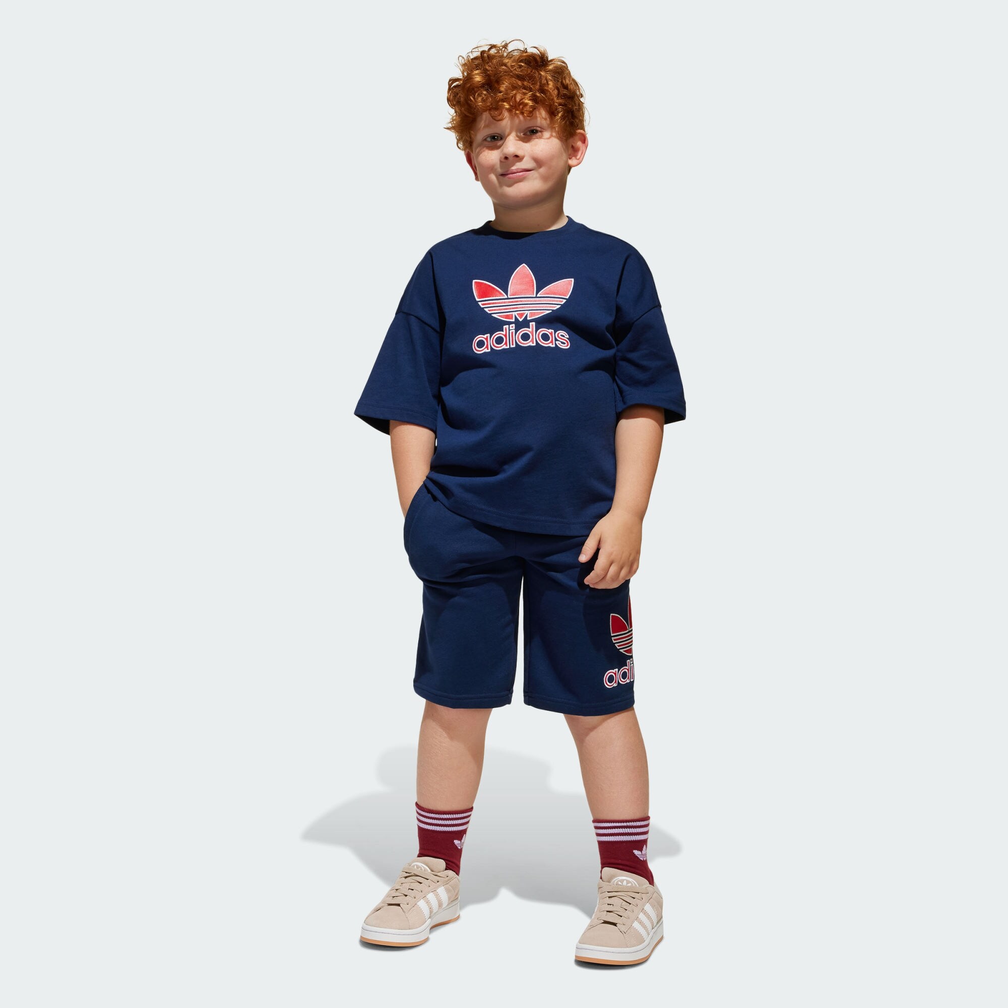 ADIDAS ORIGINALS Jogging ruhák  sötétkék / piros / fehér termék 2. képe