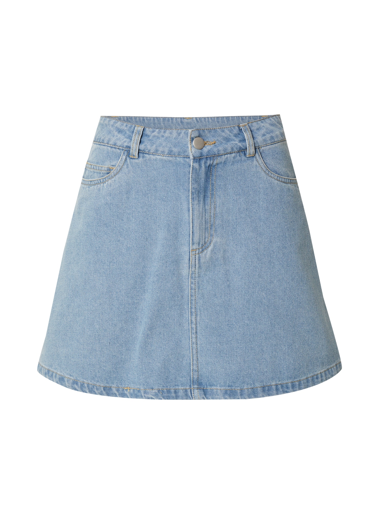 PIECES Fustă PCABBI  albastru denim