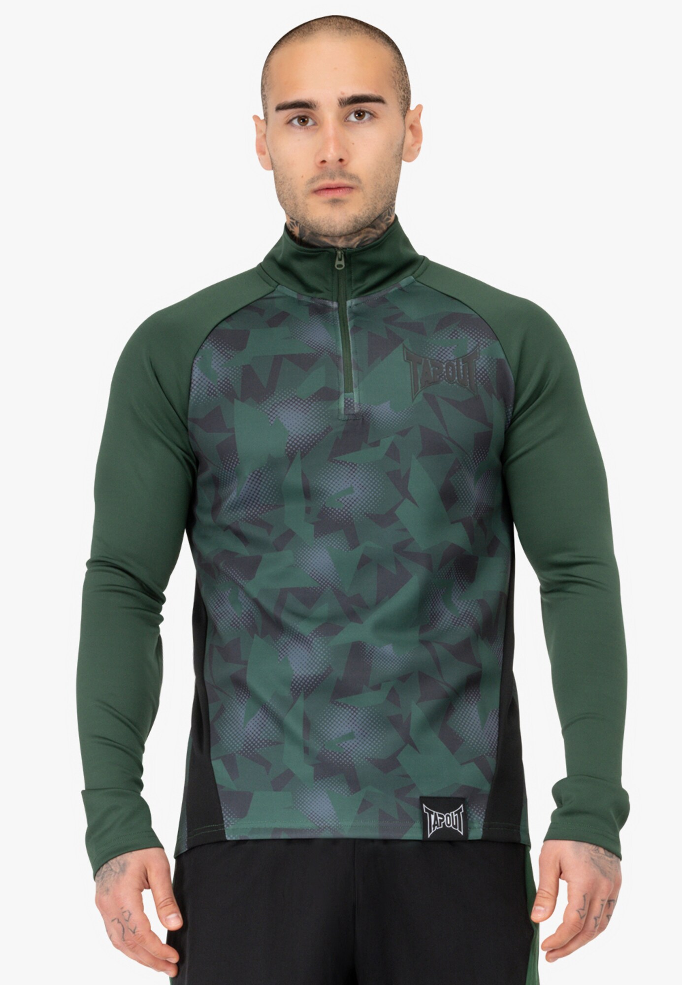 Tapout Funkcionális felső  tengerészkék / sötétzöld / fekete termék 2. képe