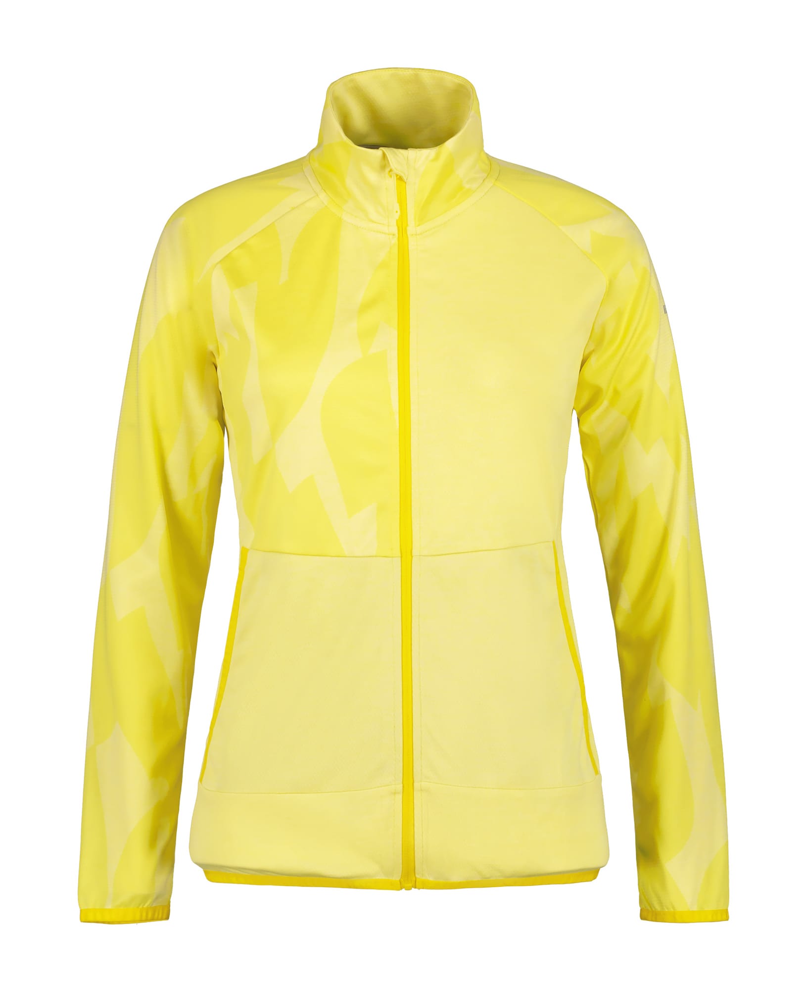 ICEPEAK Bluză cu fermoar sport 'Barryton'  galben pastel