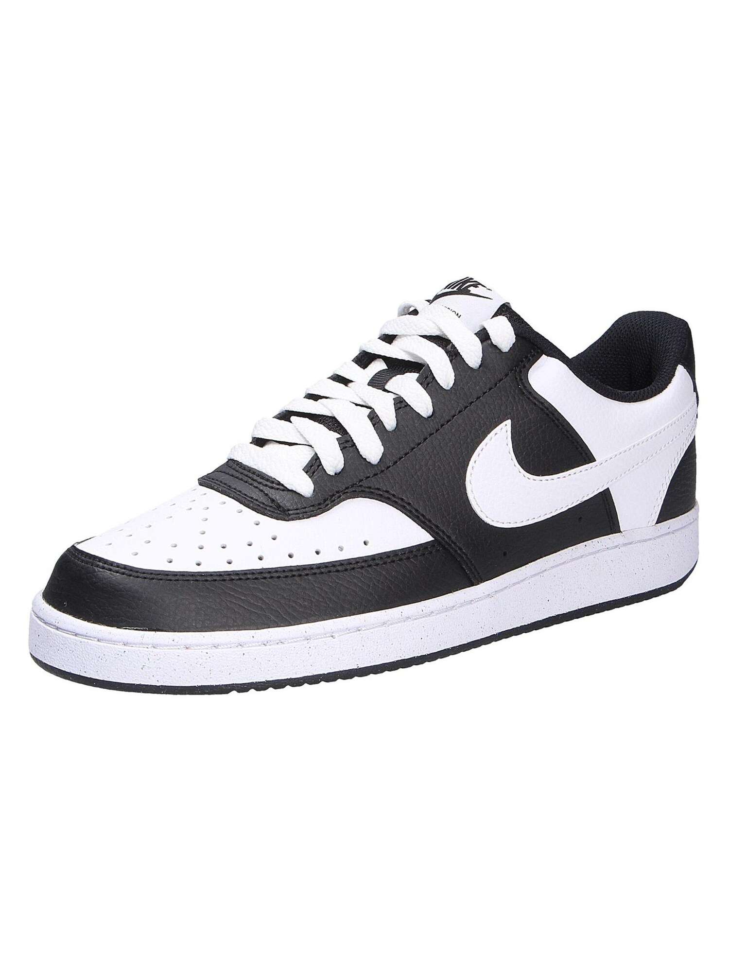 NIKE Zapatillas deportivas bajas 'Court Vision'  negro / blanco