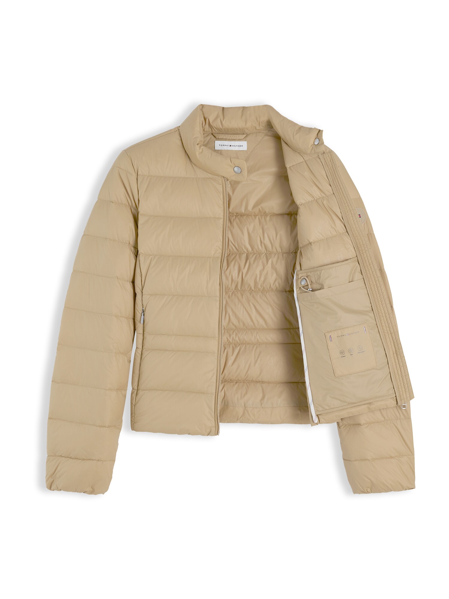 TOMMY HILFIGER Prechodná bunda  piesková