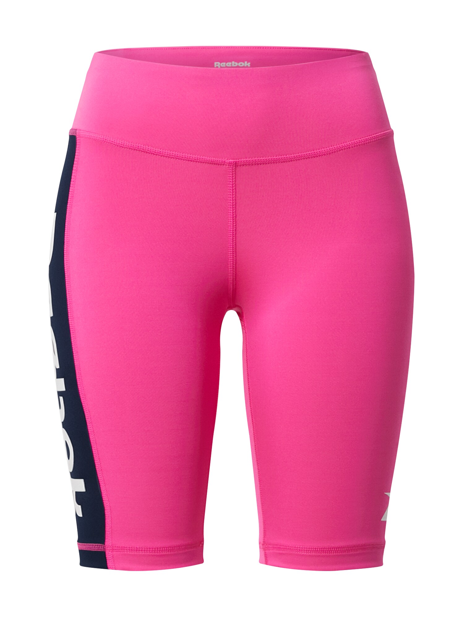 REEBOK Sportinės kelnės  juoda / rožinė
