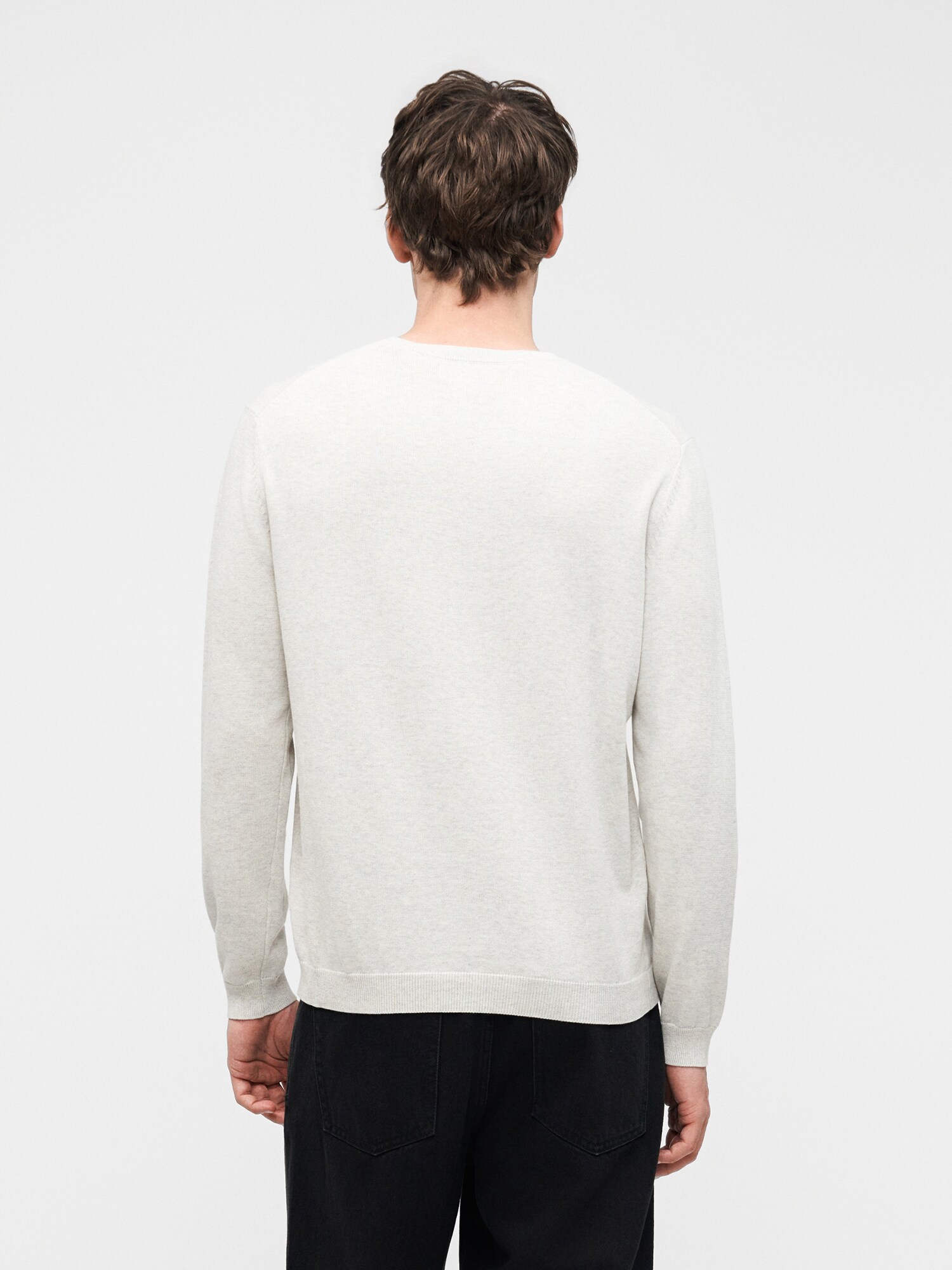 REPLAY Jersey gris moteado – imagen 3