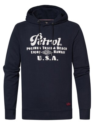 Petrol Industries Sweatshirt ‘Rio’ Marine / Rood / Wit