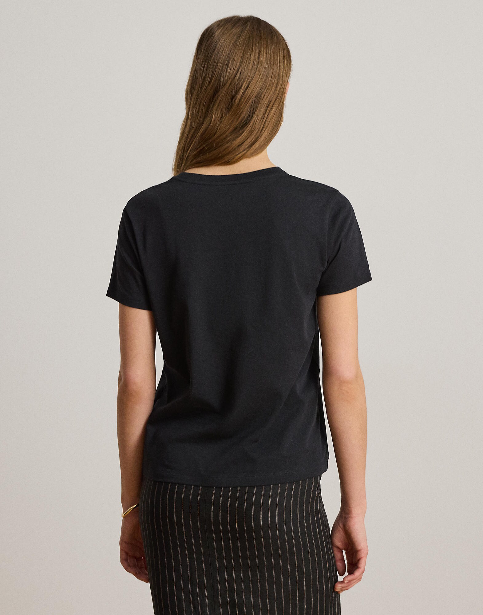 Lauren Ralph Lauren Camiseta amarillo / negro – imagen 3