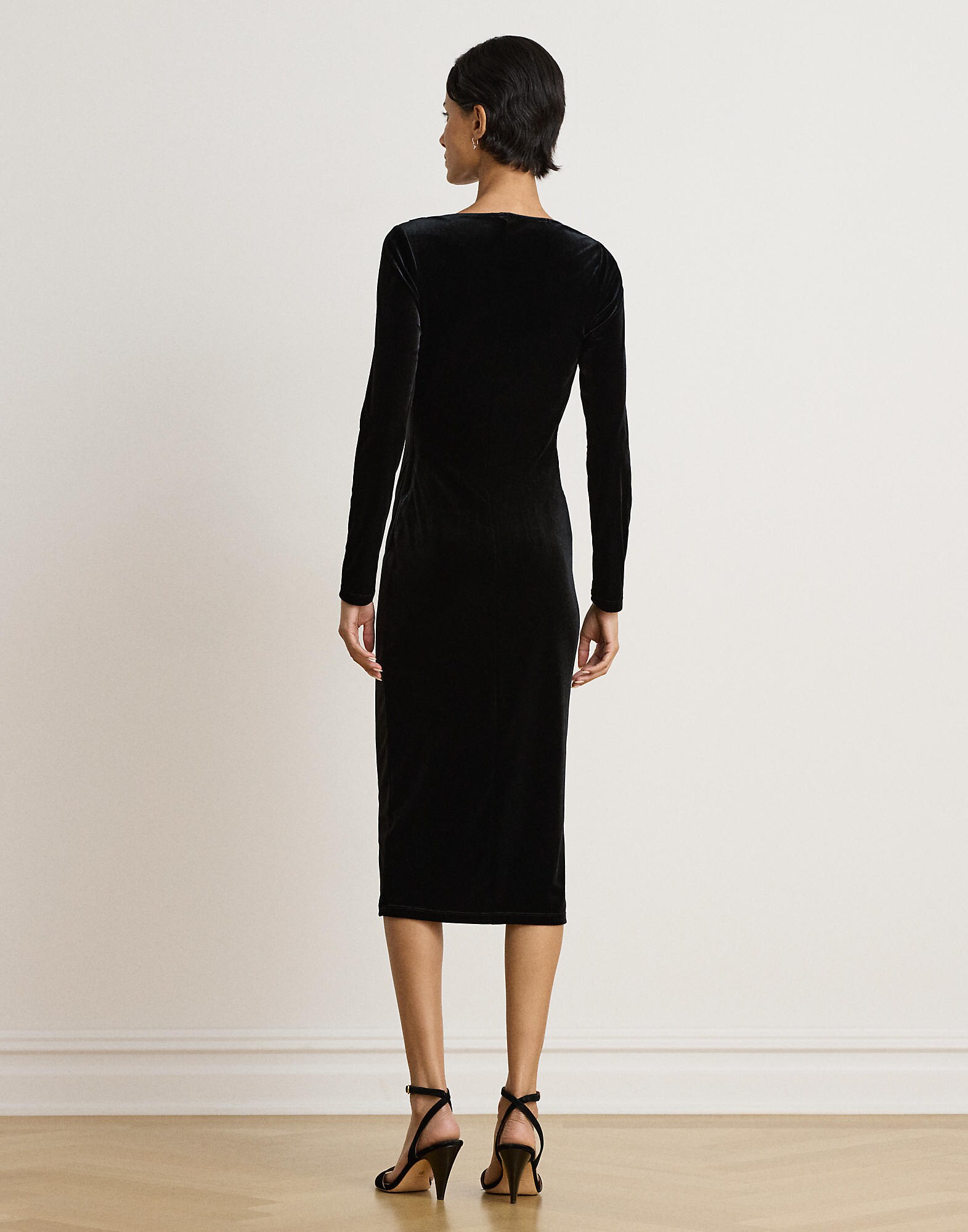 Lauren Ralph Lauren Vestido de tubo negro – imagen 3