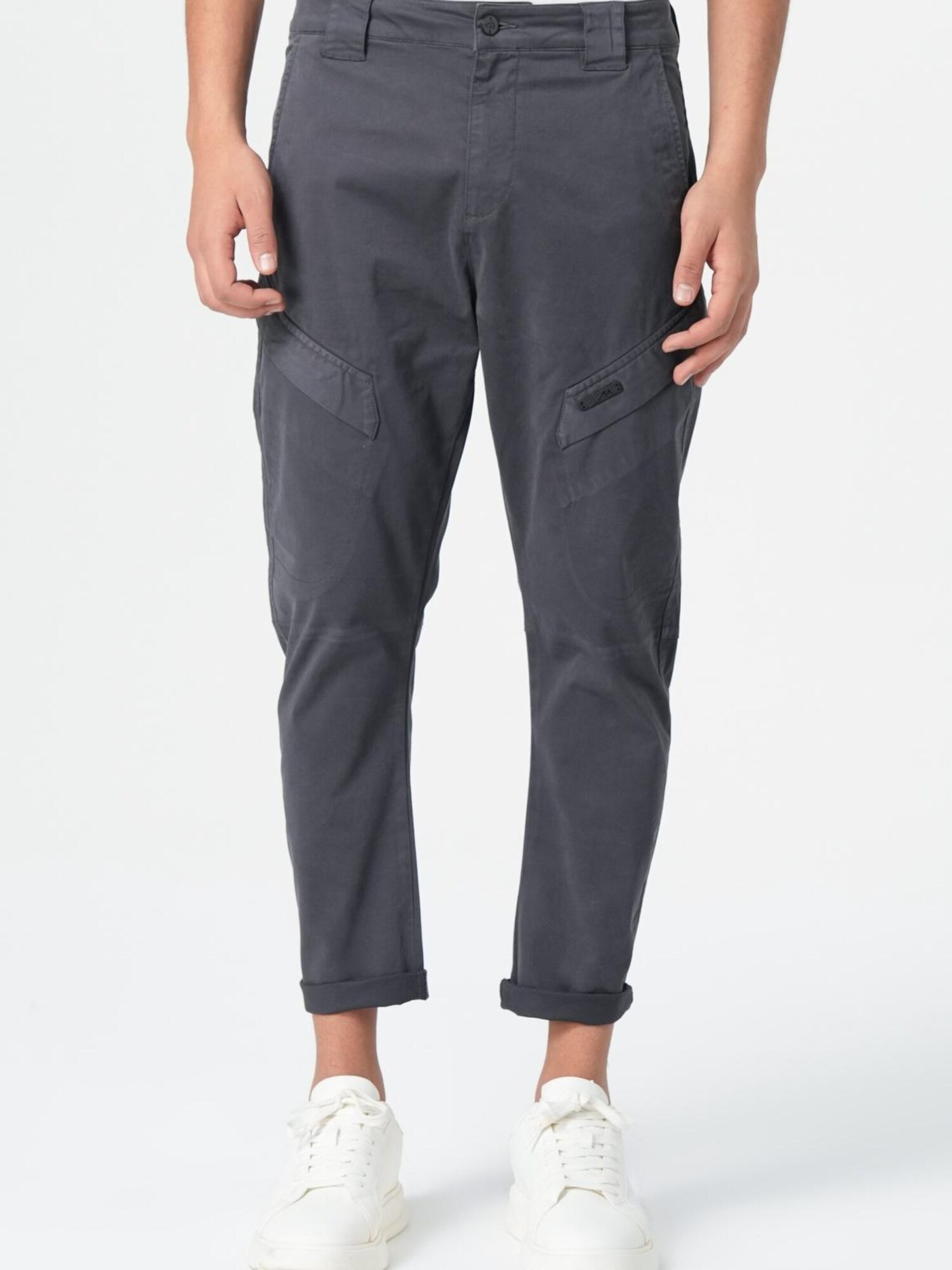 M.O.D MIRACLE OF DENIM Cargo hlače antracit siva