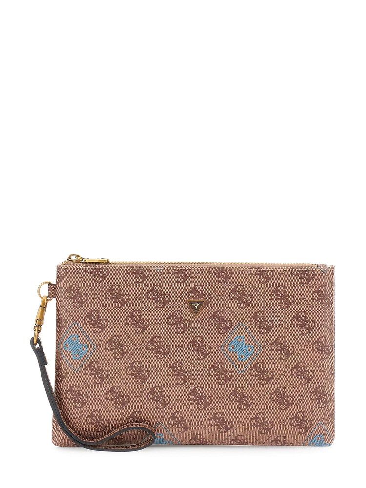 GUESS Clutch 'Milano' Herren Größe One Size braun / kastanienbraun