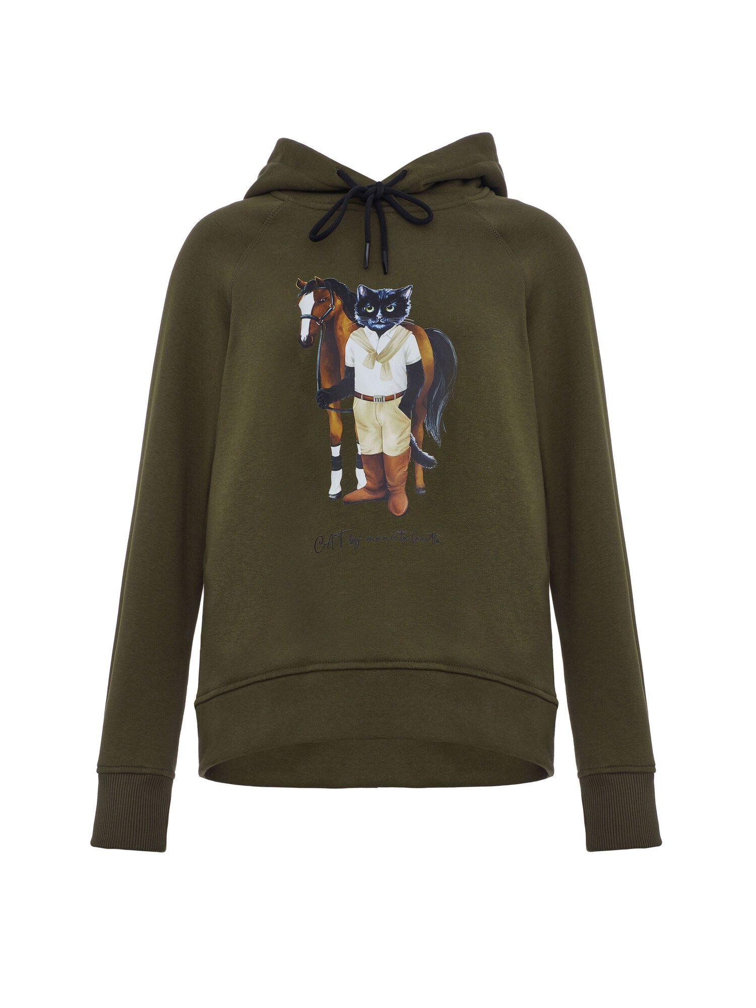 CAT by Maniita Lacitta Pullover oliva