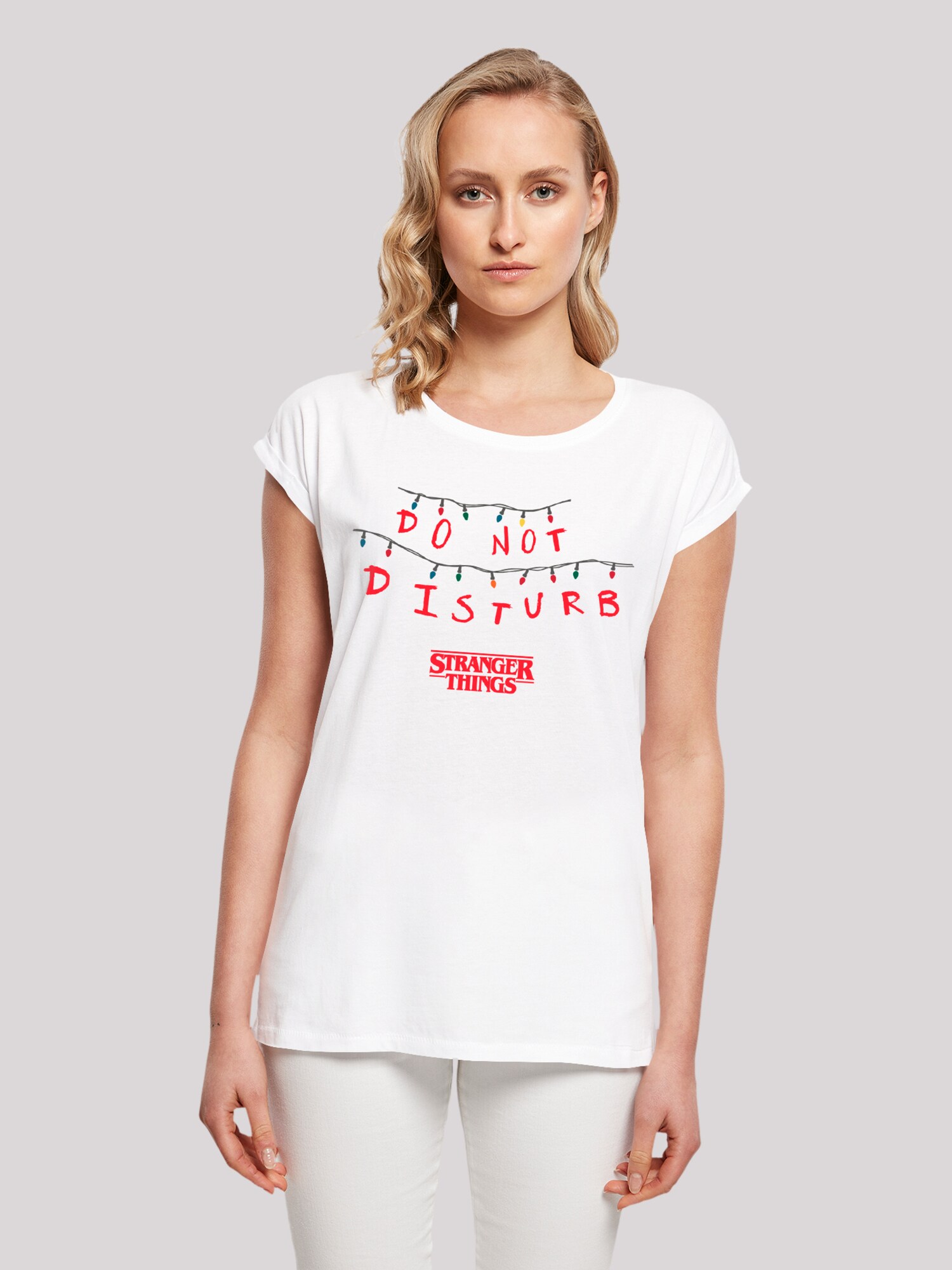 Thumbnail - F4NT4STIC T-Shirt Stranger Things Do Not Disturb Netflix TV Series