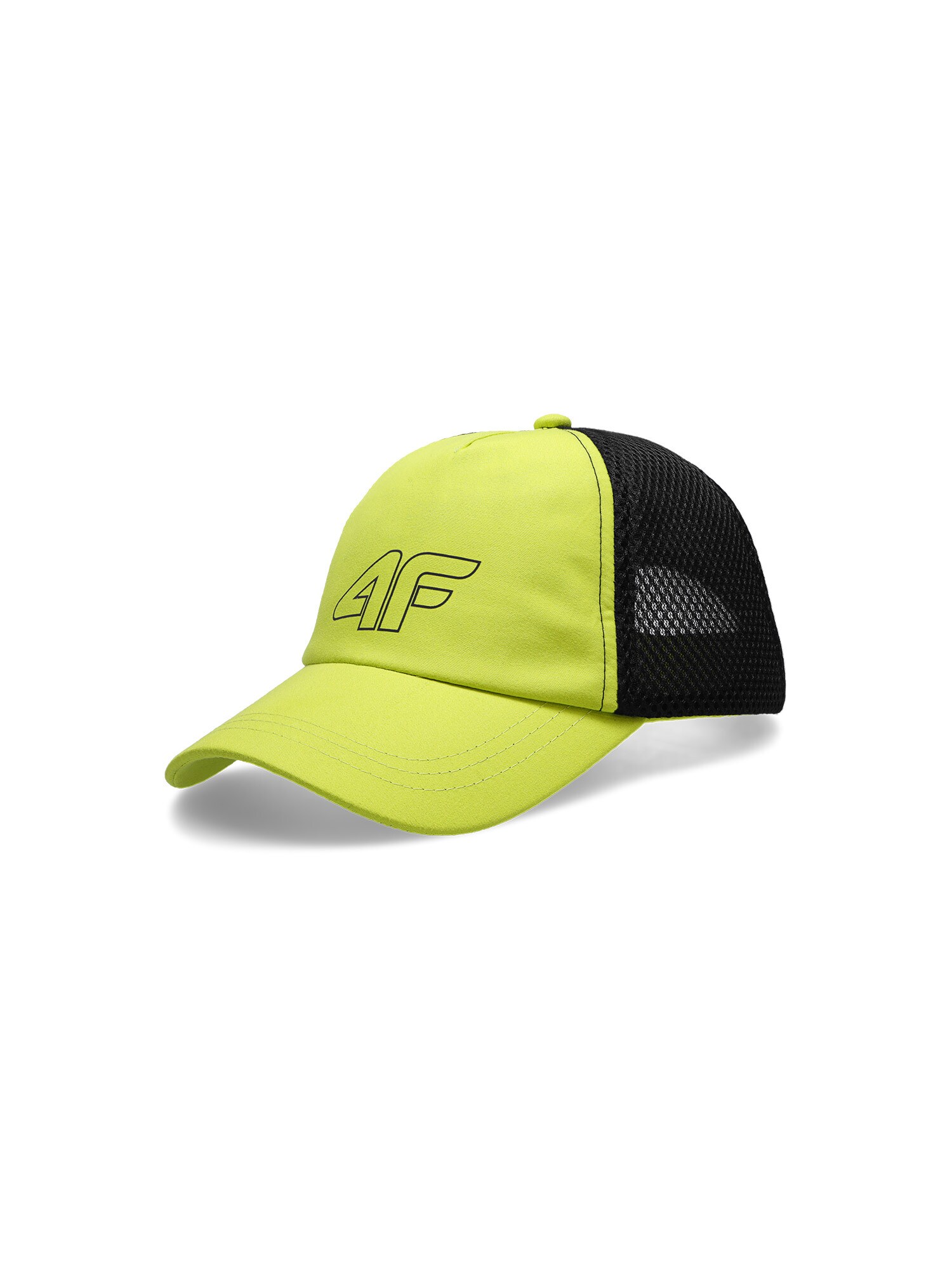4F Junior Megzta kepurė citrinos spalva / juoda