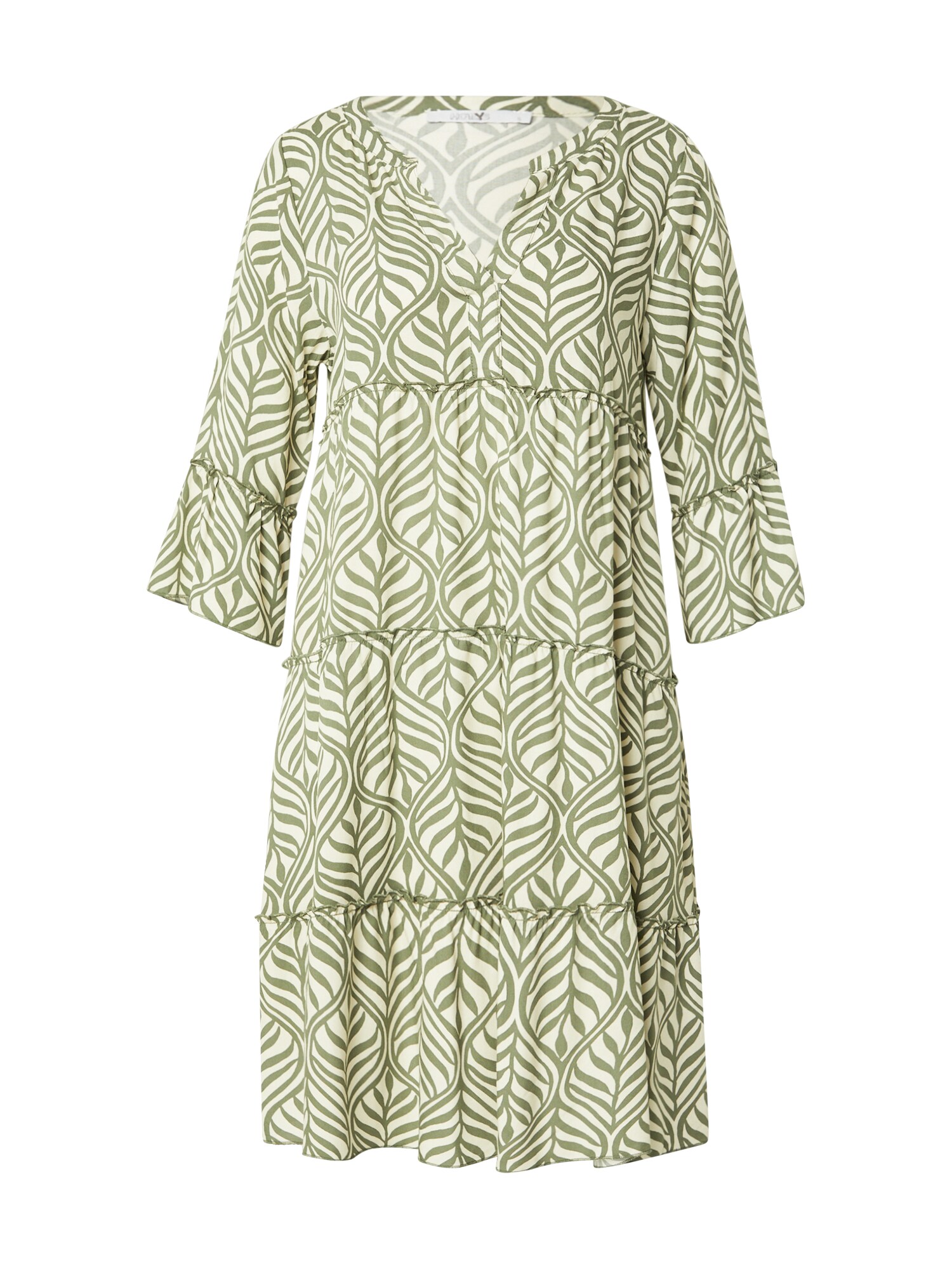 Hailys Rochie 'Ra44nia'  verde / alb murdar
