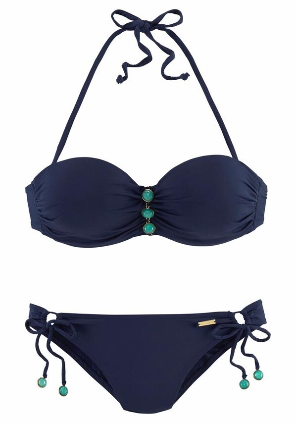 LASCANA, Bikini, kék, 1 kép a 4 közül
