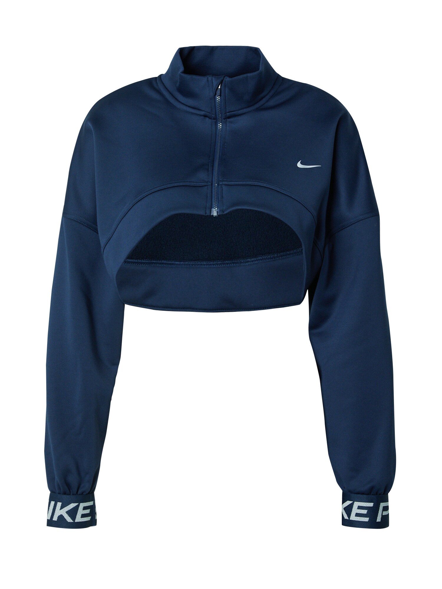 NIKE Sport szabadidős dzsekik 'Pro'  sötétkék / fehér akciós termékkép 1