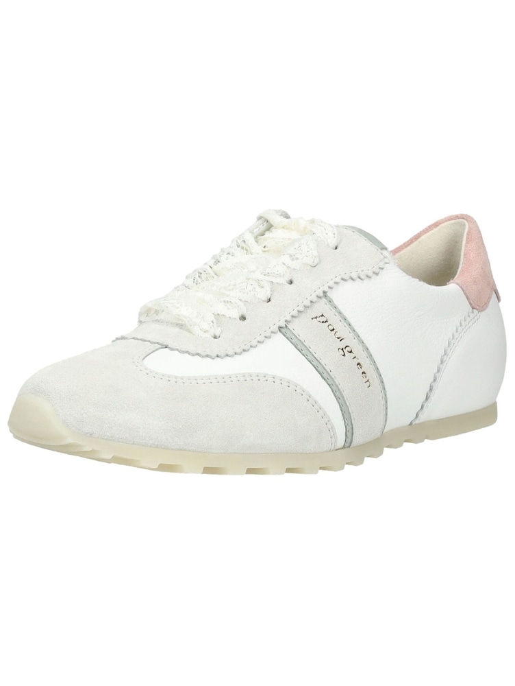 Paul Green Sneaker Damen Größe 42.5 grau / pink / weiß