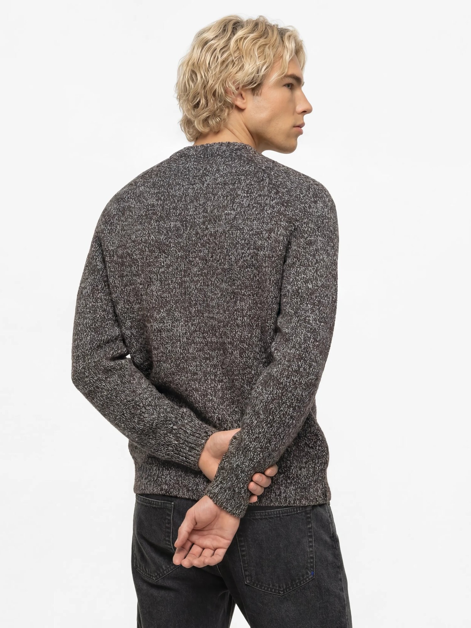 KARL LAGERFELD JEANS Jersey gris oscuro – imagen 3
