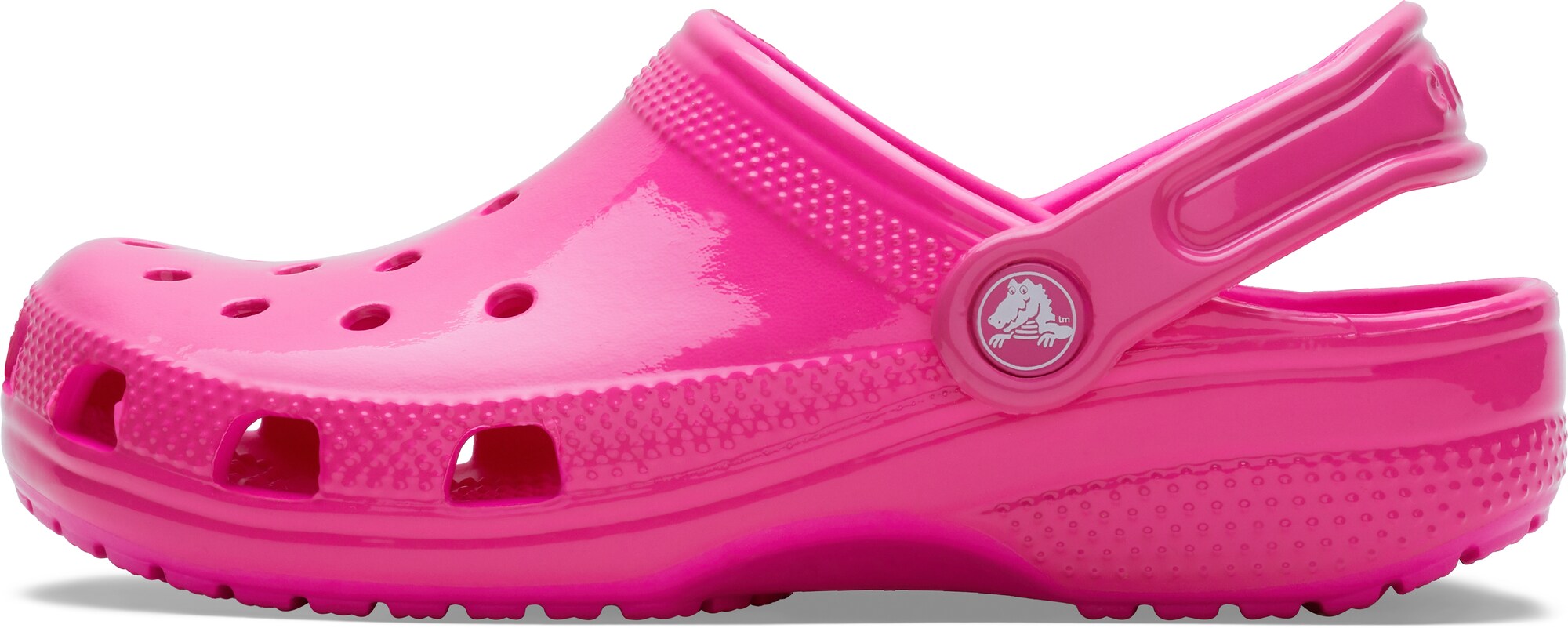 Crocs Otvorená obuv 'Classic Neon Highlighter'  fuksia