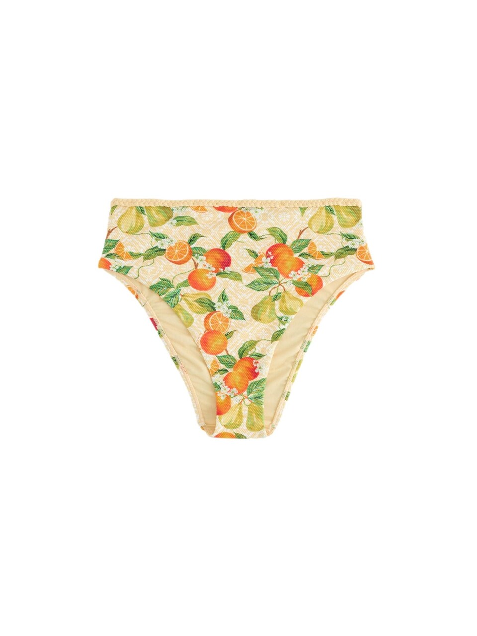 Bikiniunderdel 'Briefs' elfenben / gul / äpple
