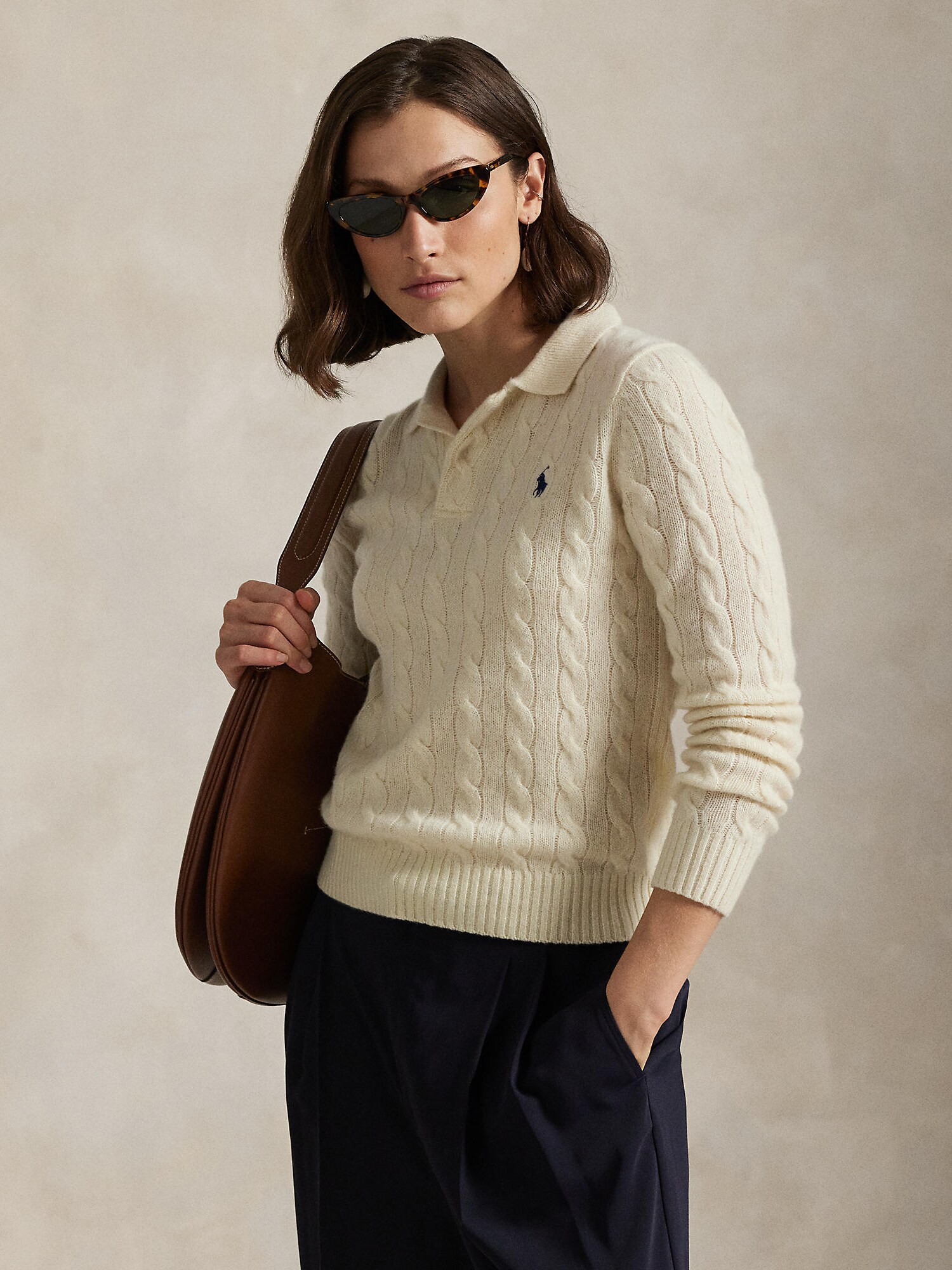 Polo Ralph Lauren Jersey beige claro – imagen 3