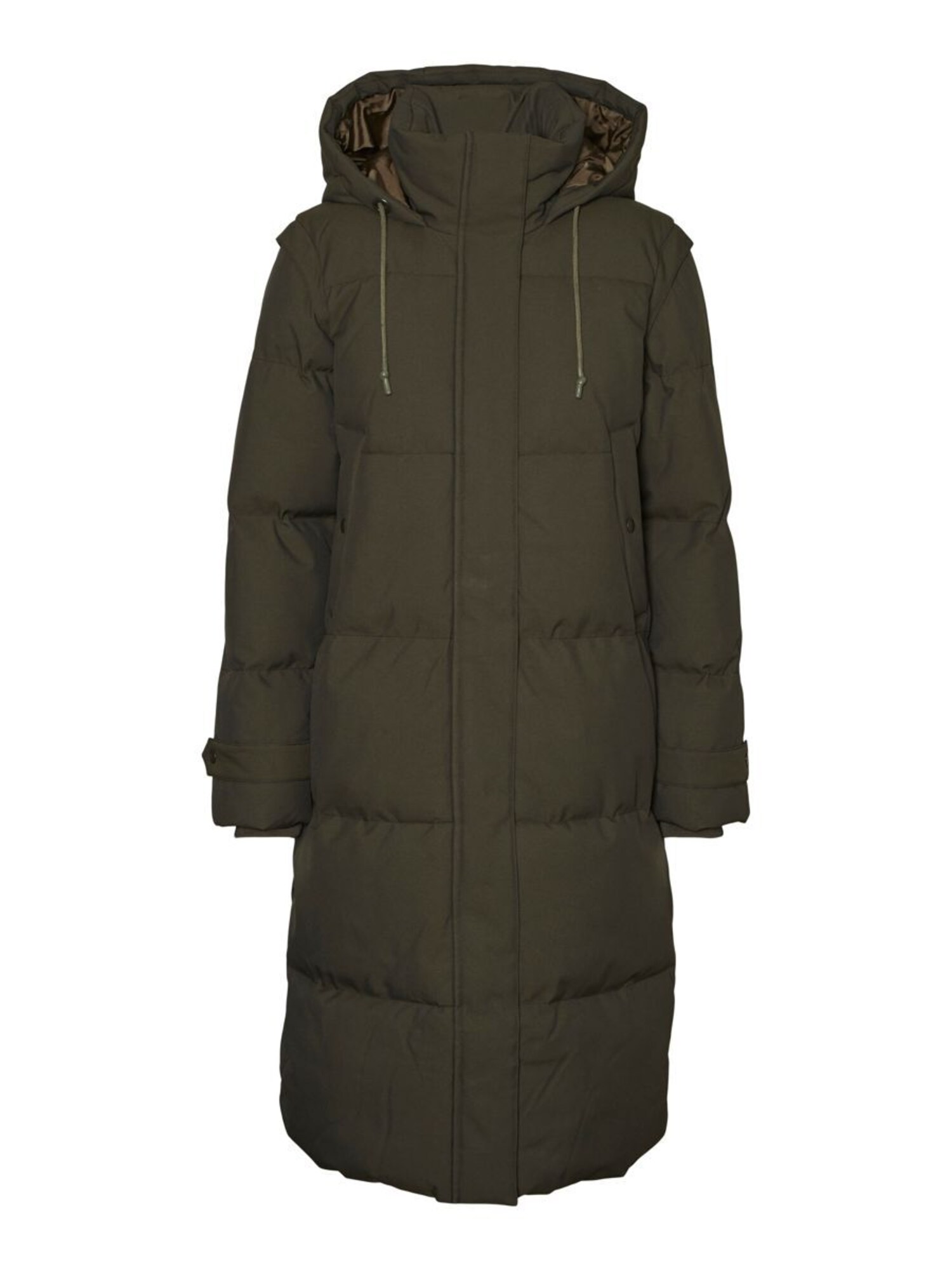 Vero Moda Curve Zimski plašč 'Margaret'  temno zelena