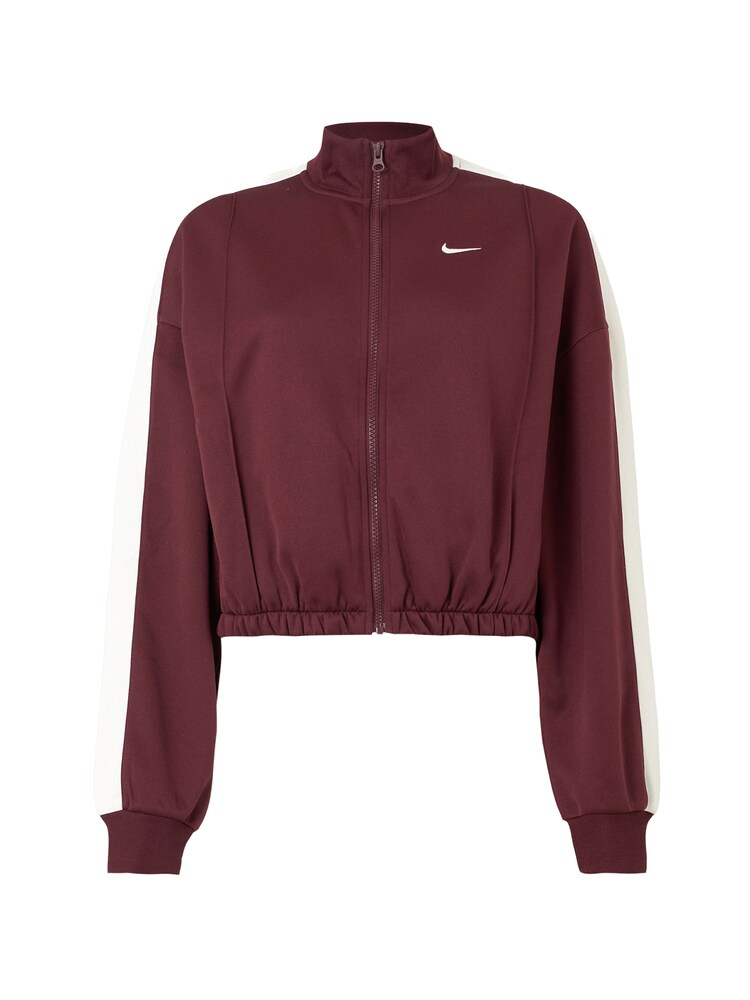 Nike Sportswear Sweatjacke Damen Größe S burgunder / weiß