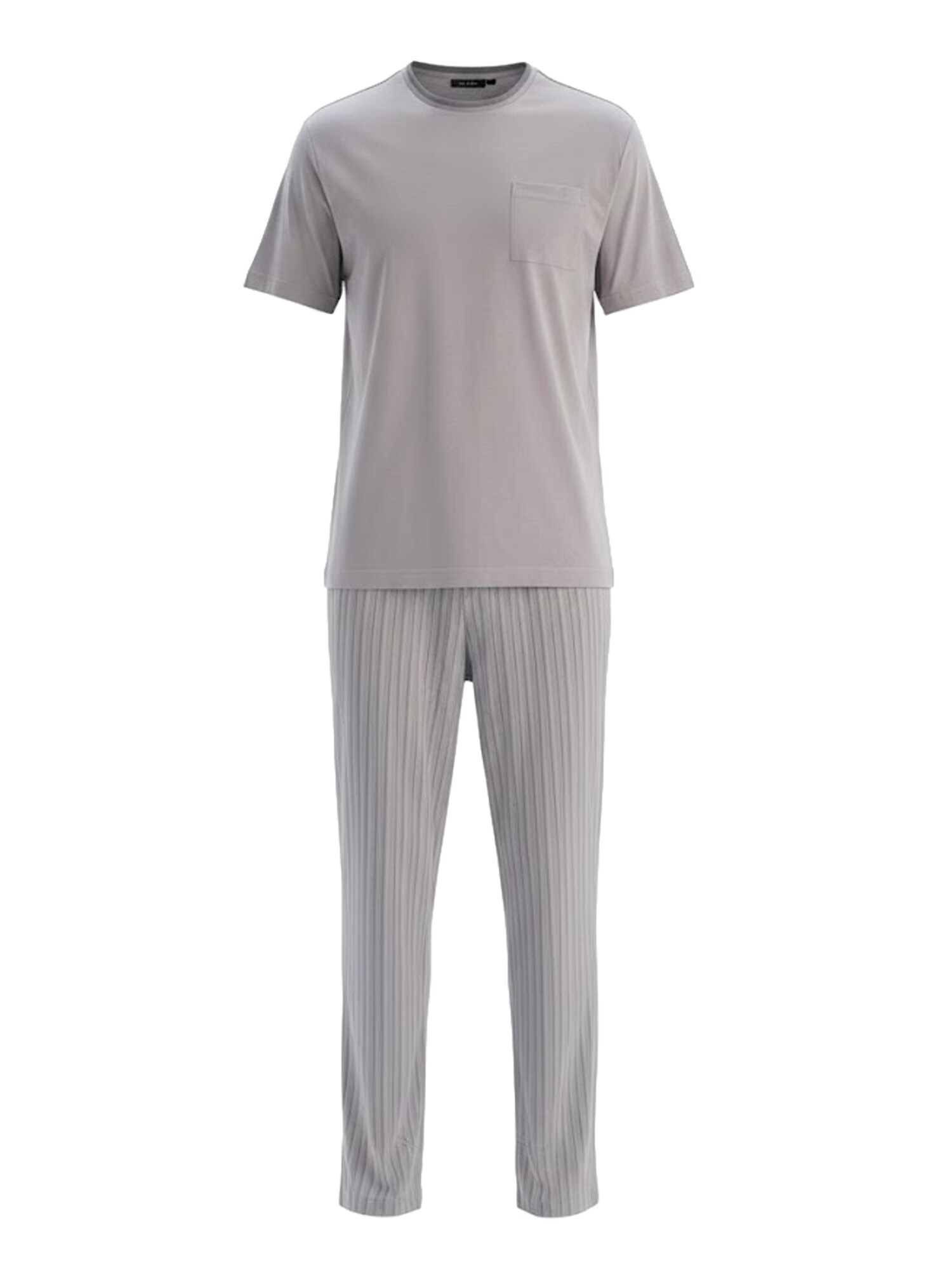 Dagi Pijama lungă  gri / gri deschis