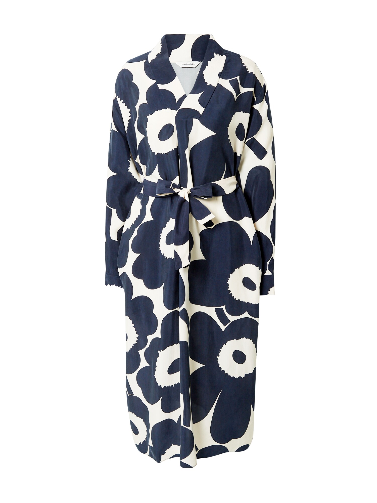Marimekko Suknelė 'Iissat' tamsiai mėlyna / balkšva
