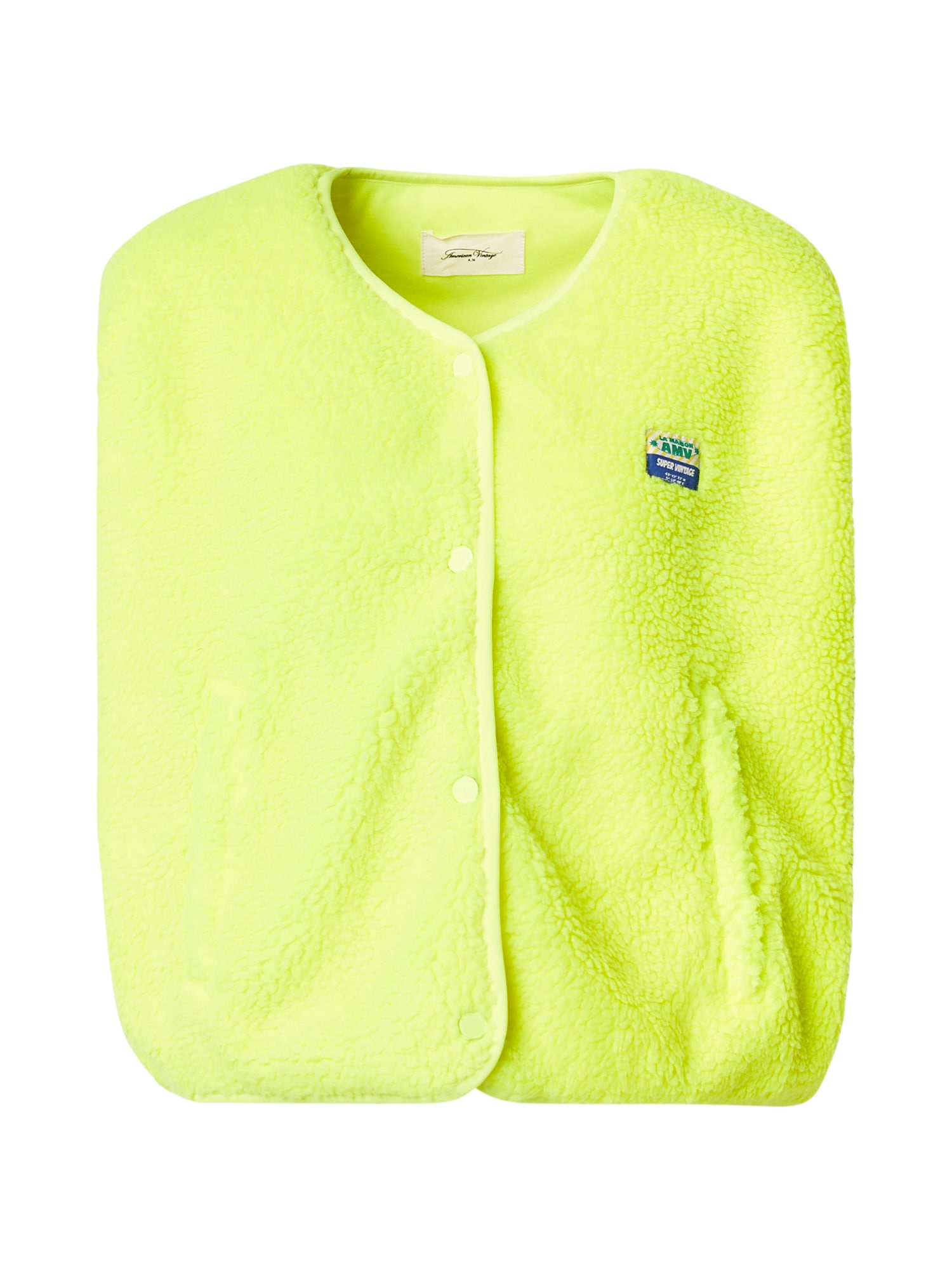 AMERICAN VINTAGE Vestă HOKTOWN  galben citron