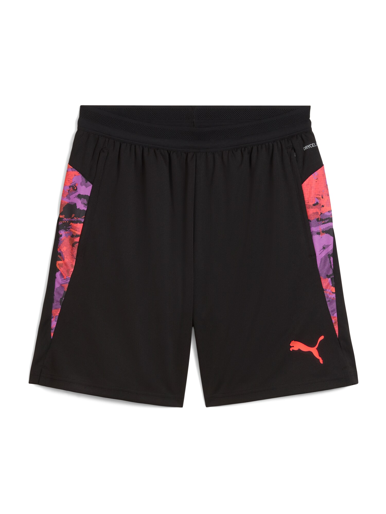 PUMA Pantaloni sport IndividualCUP  lila / roșu / negru