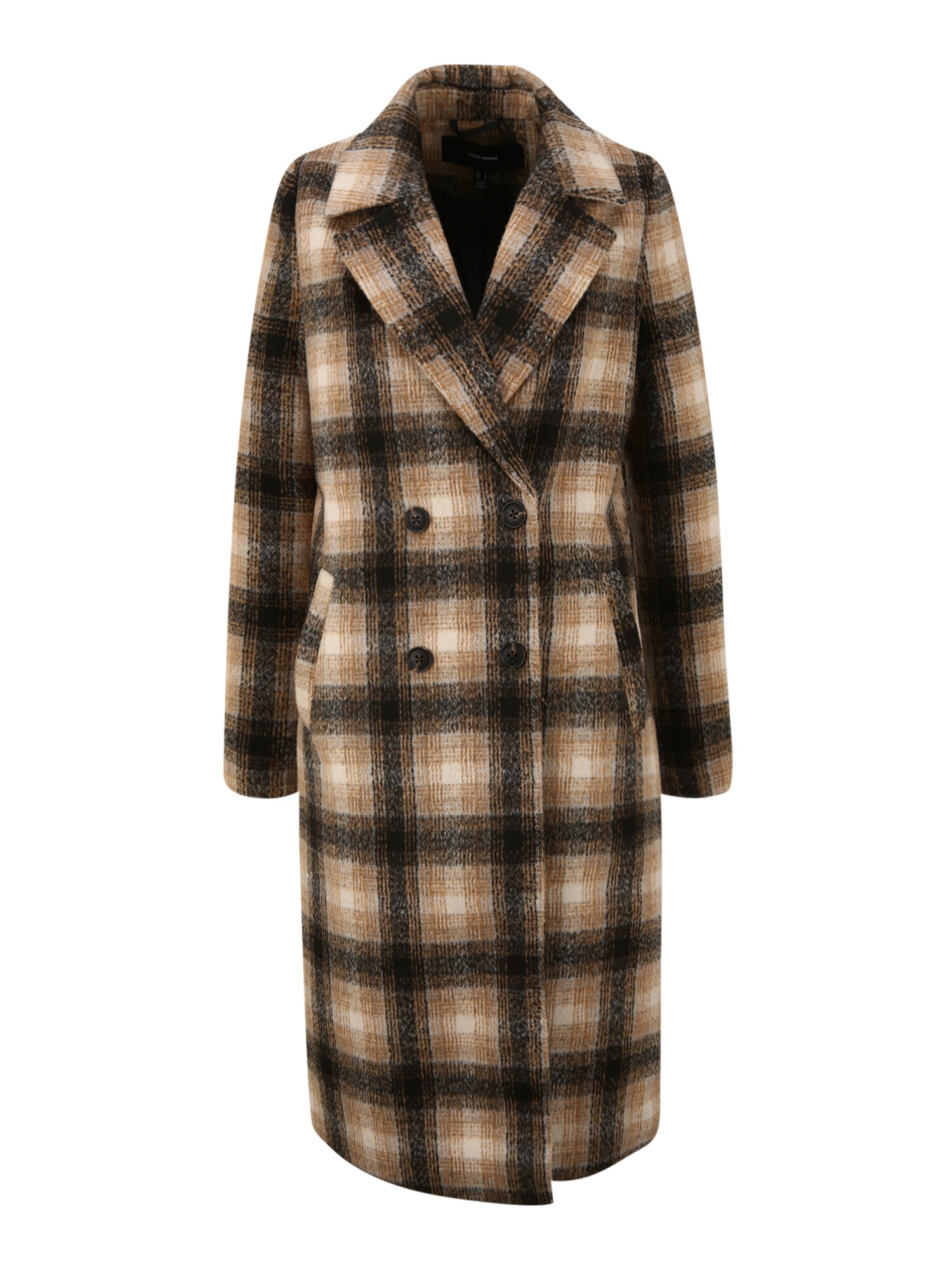 Vero Moda Tall Rudeninis-žieminis paltas 'HAILEY'  ruda / tamsiai ruda / šviesiai ruda