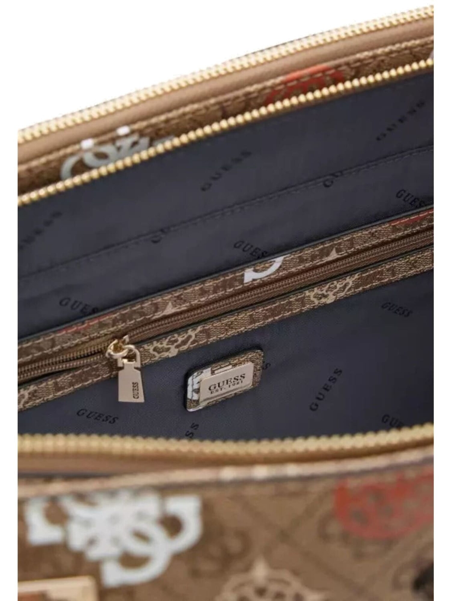 GUESS Bolso de mano 'Eliette Toiletry Tra'  negro