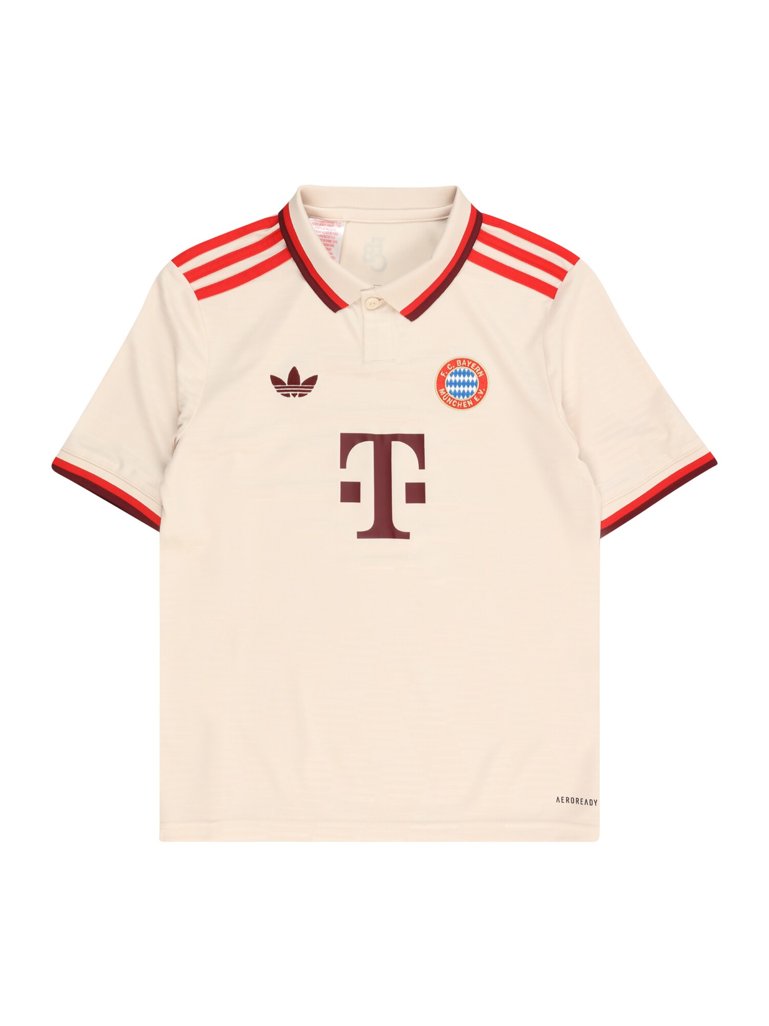 ADIDAS PERFORMANCE Funkčné tričko 'FC Bayern 24/25'  krémová / modrá / červená / burgundská