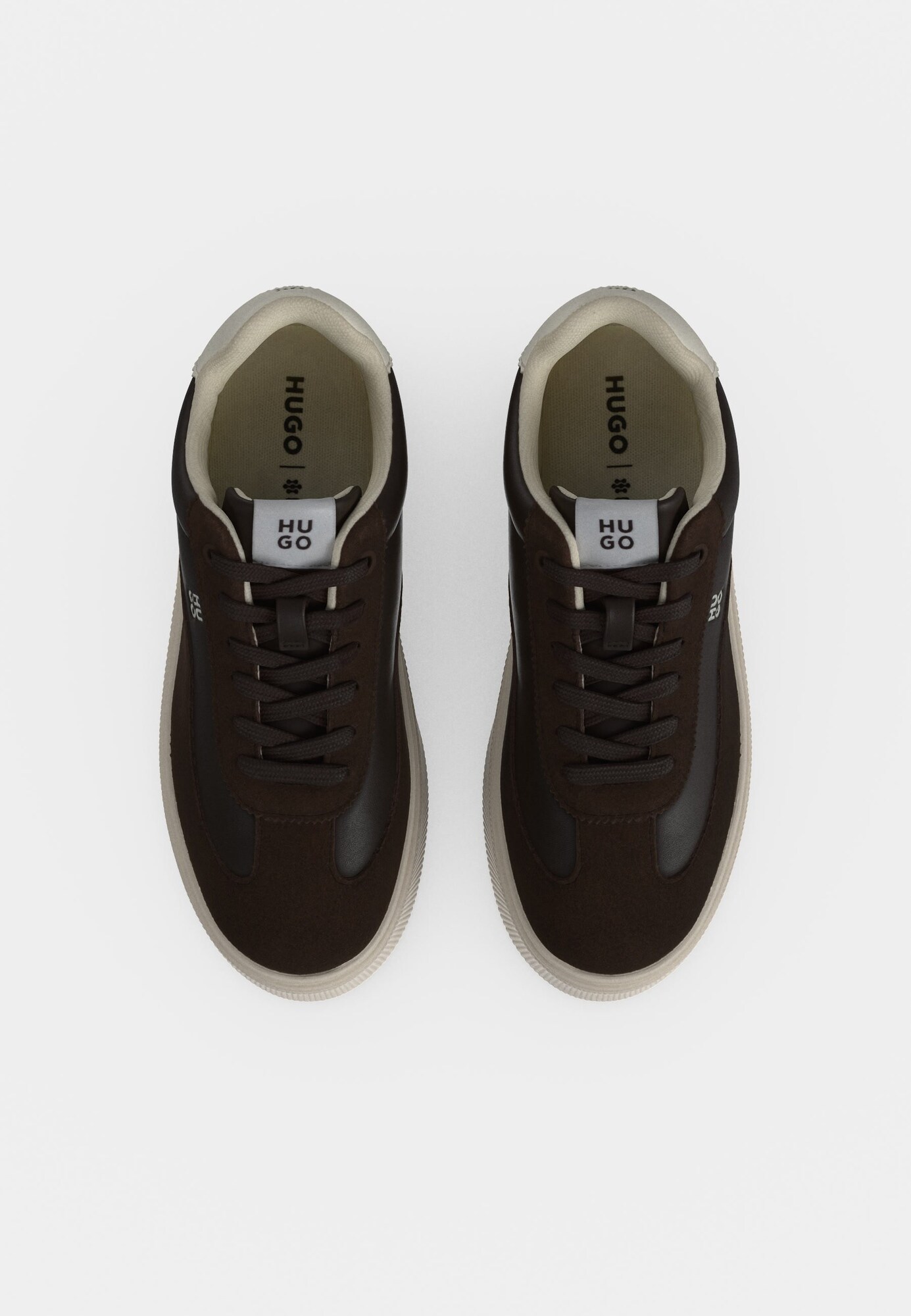 HUGO Zapatillas deportivas bajas 'Lyzz' marrón oscuro – imagen 3