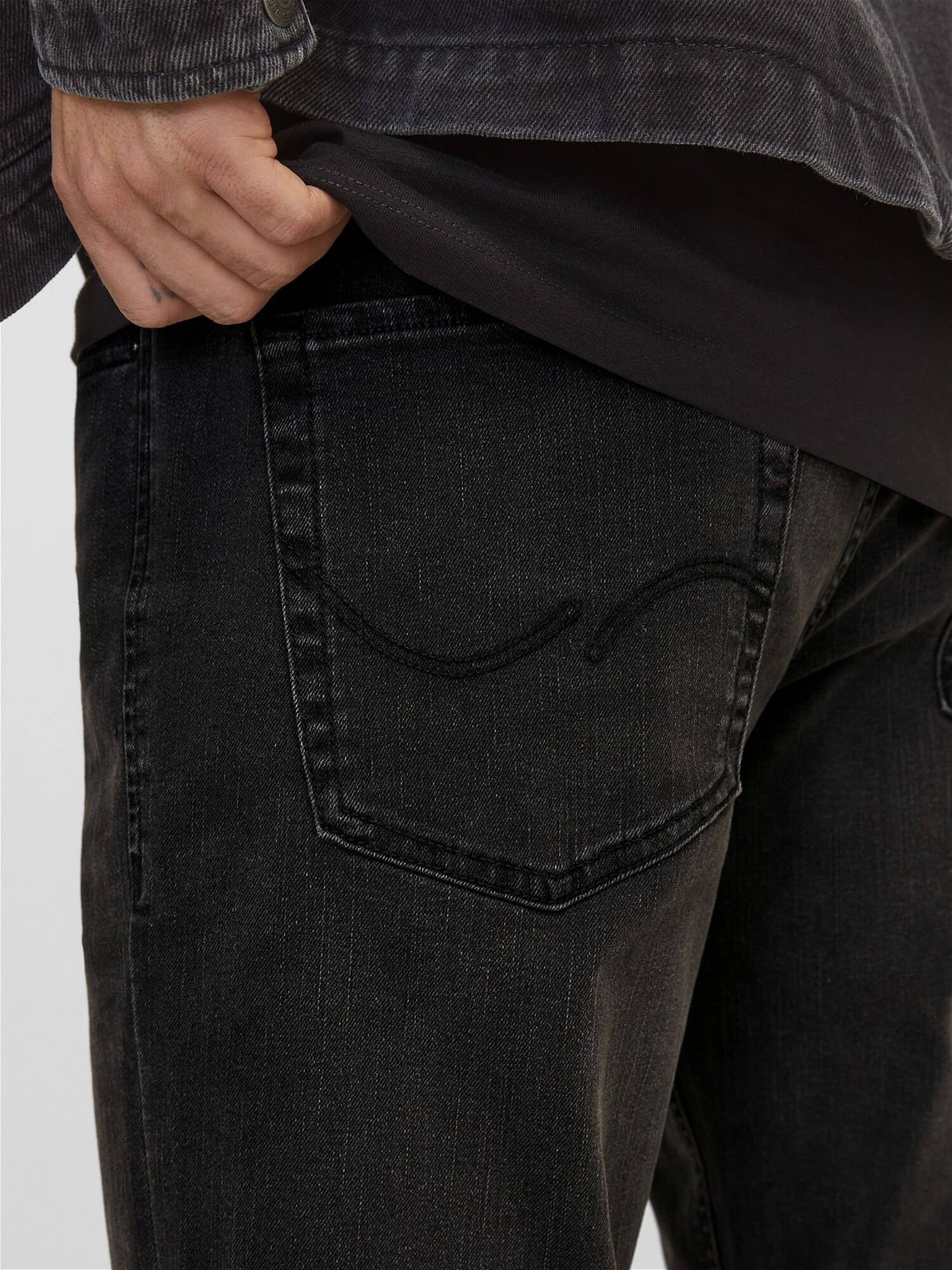 JACK & JONES Džínsy 'JWHCLARK JJORIGINAL' čierna (obrázok 6)