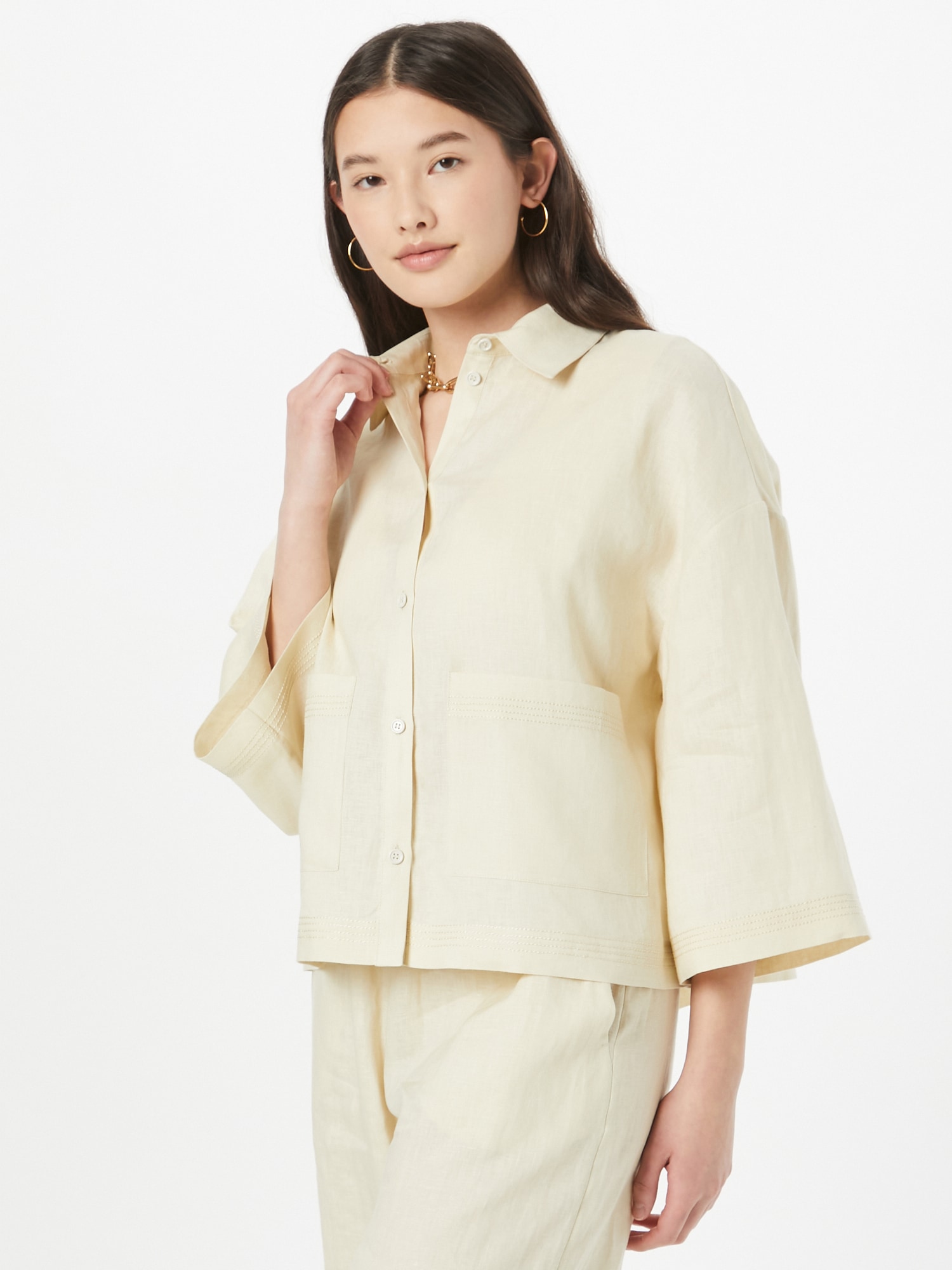 Max Mara Leisure Blúz  ekrü termék 2. képe