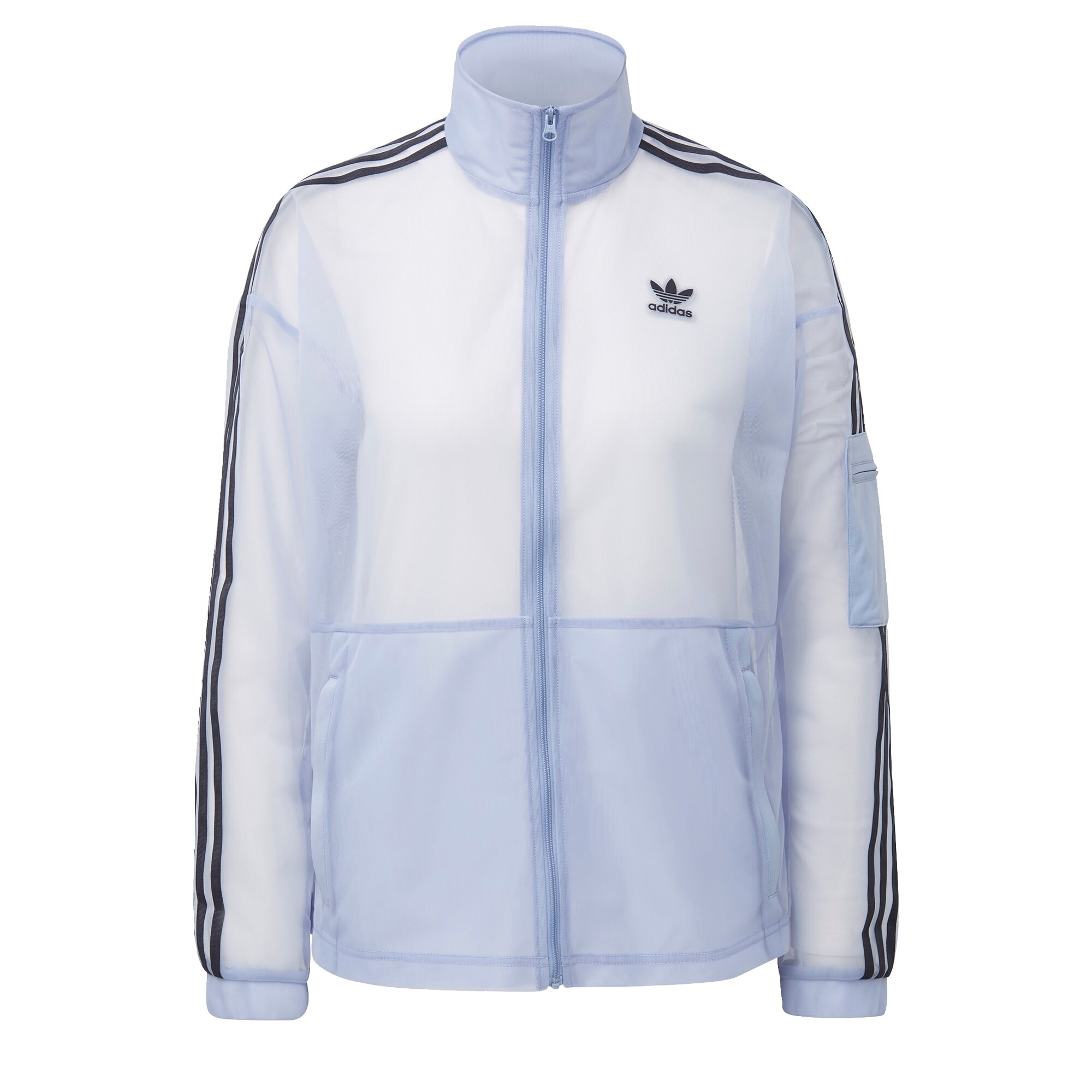 ADIDAS ORIGINALS Džemperis  juoda / pastelinė mėlyna