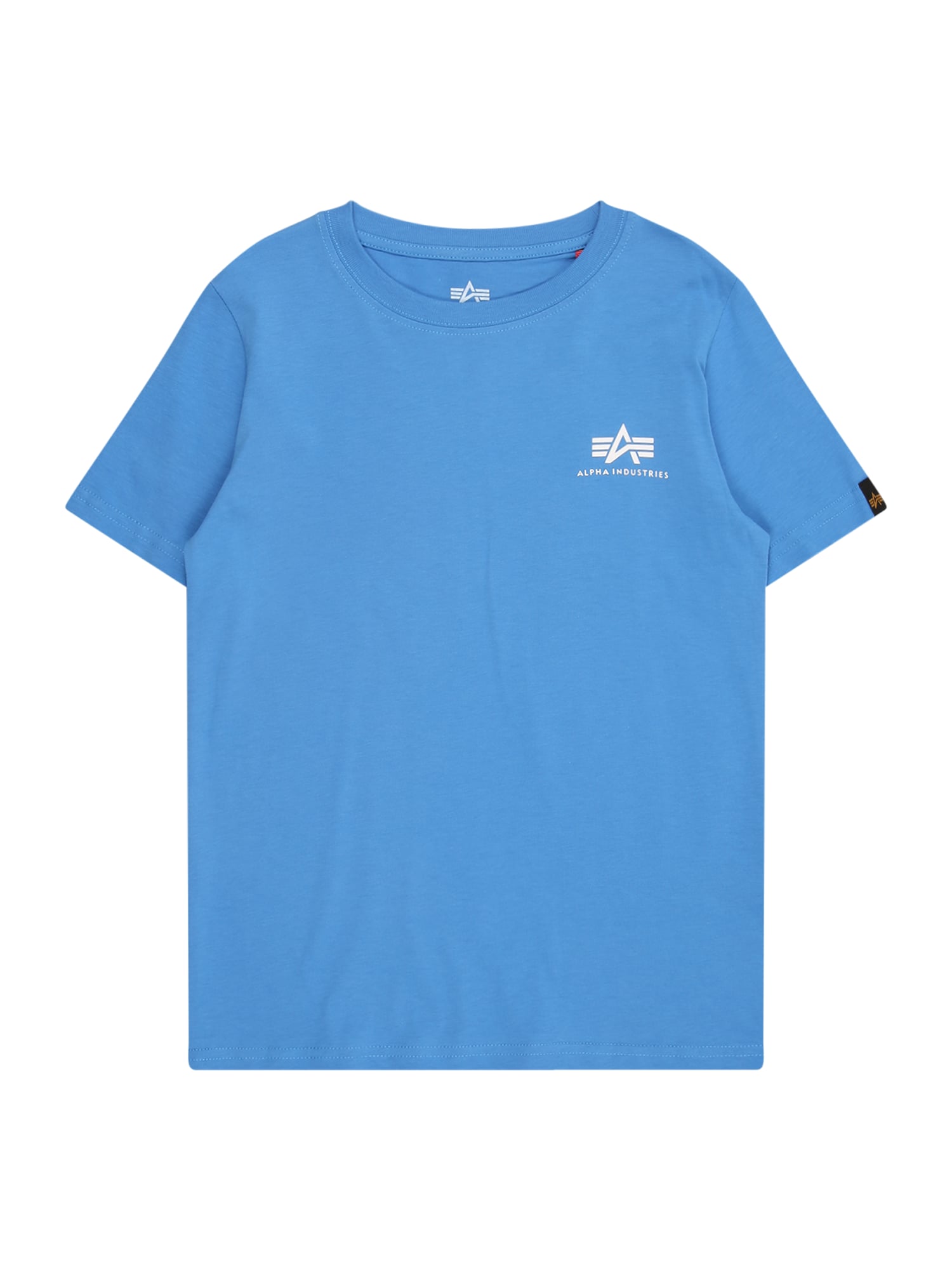 ALPHA INDUSTRIES Tricou  albastru / alb