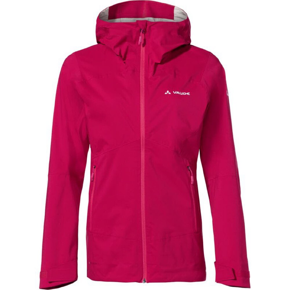 VAUDE Regenjacke 'Sominy' Damen Größe S pink / weiß