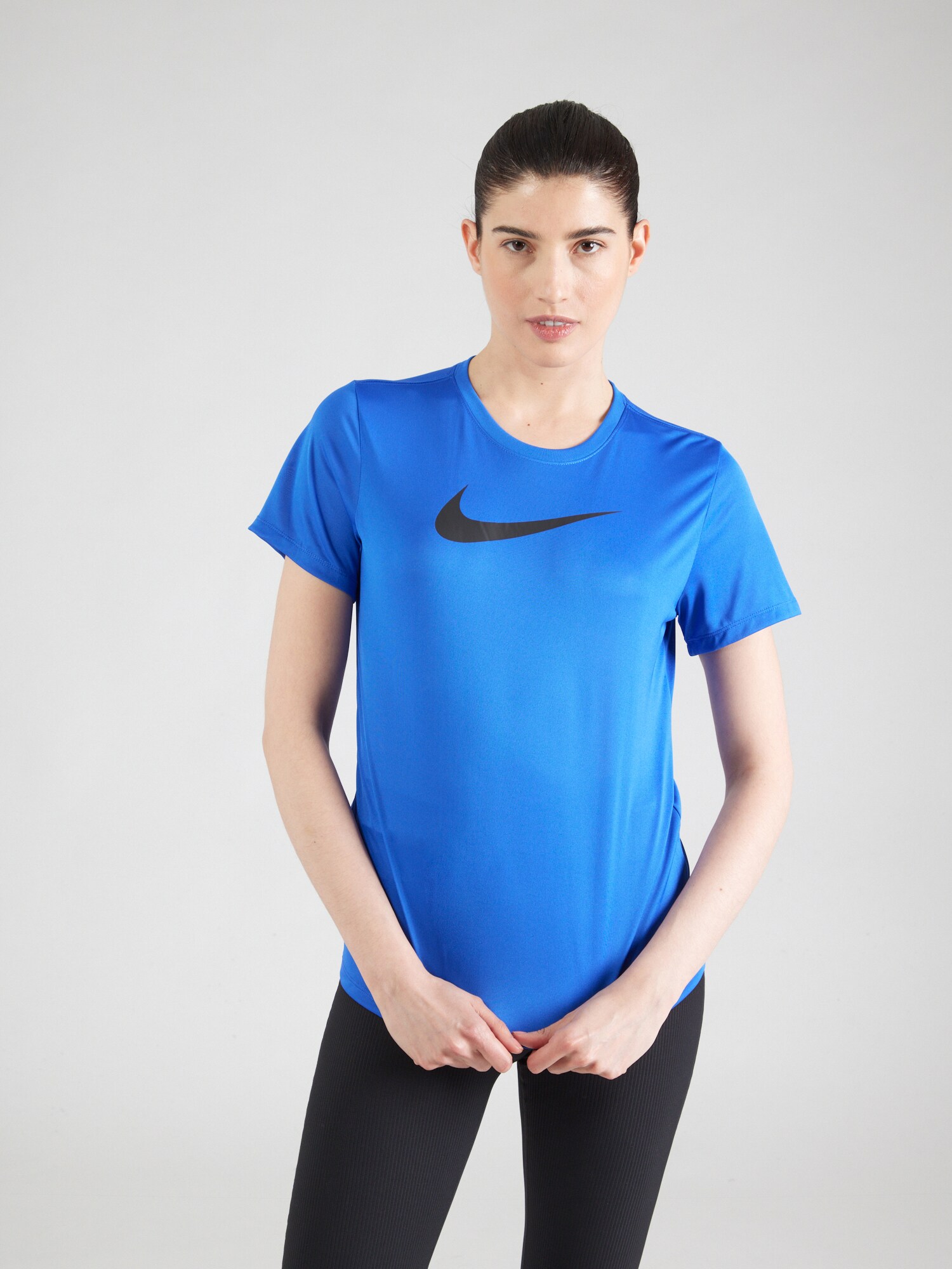 NIKE Funkcionális felső  kék / fekete termék 2. képe