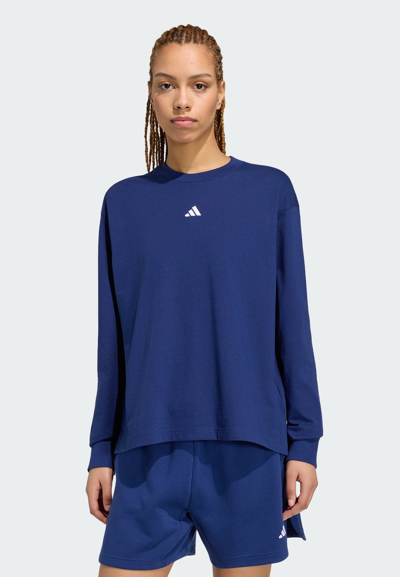ADIDAS SPORTSWEAR Camiseta 'Studio' navy / blanco – imagen 2