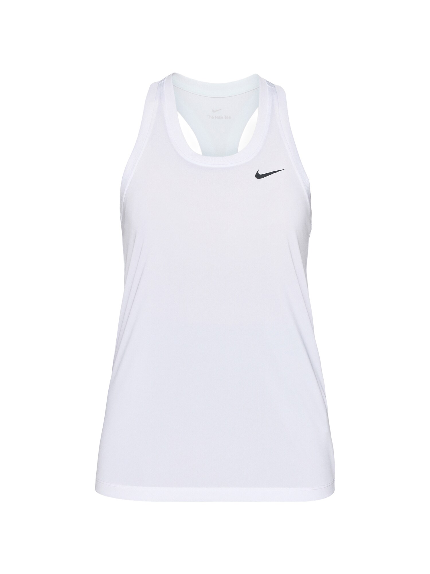 NIKE Sport top  negru / alb
