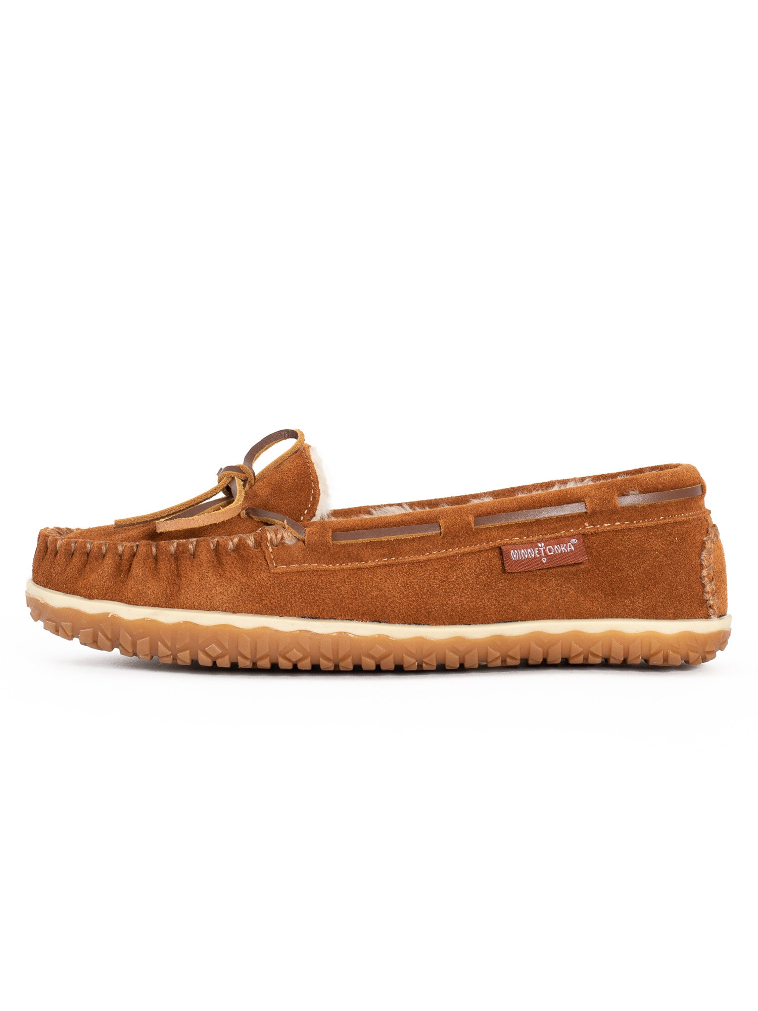 Minnetonka Mocassins 'Tilia'  creme / castanho