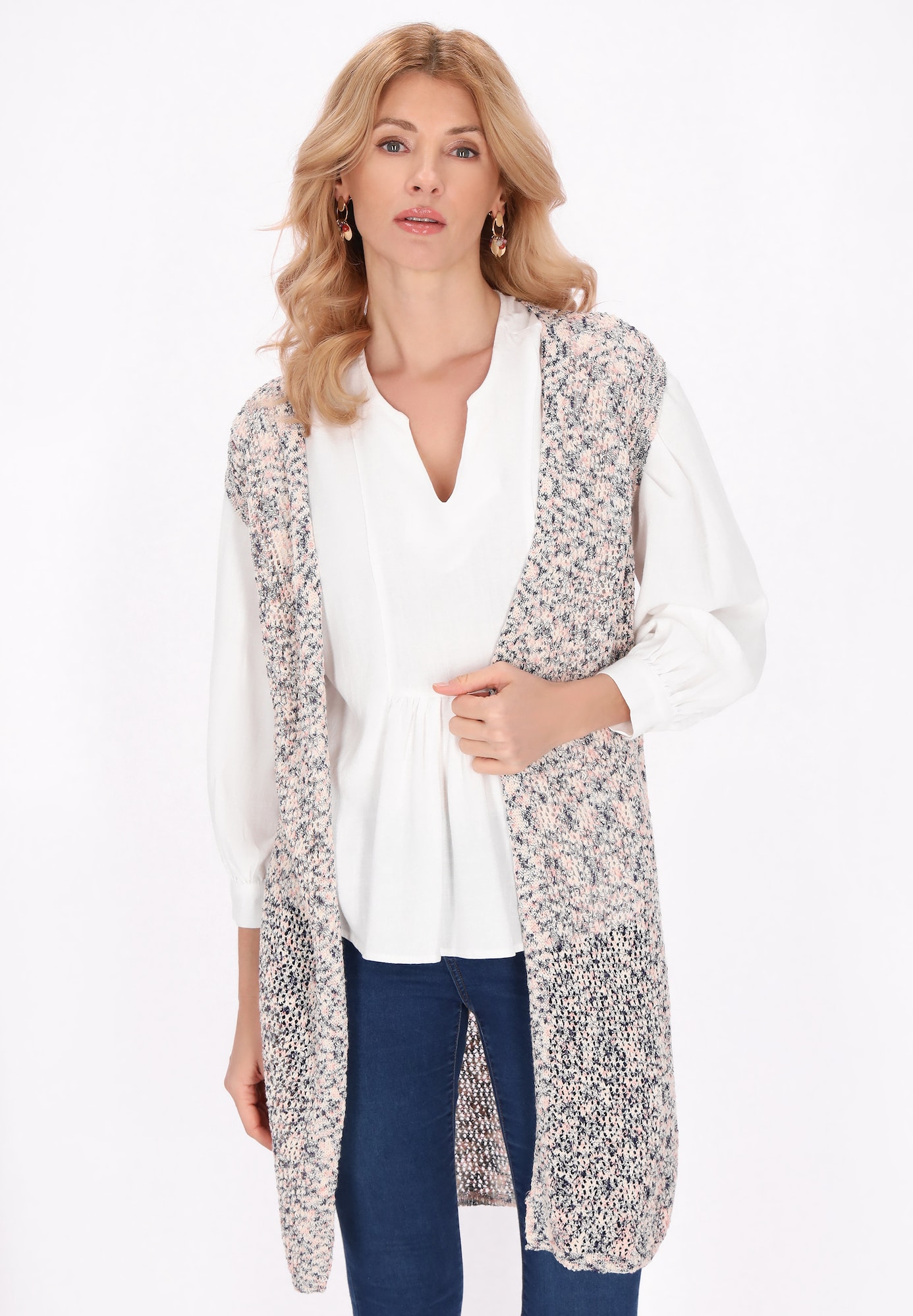 Thumbnail - usha FESTIVAL Strickweste Fashion Look