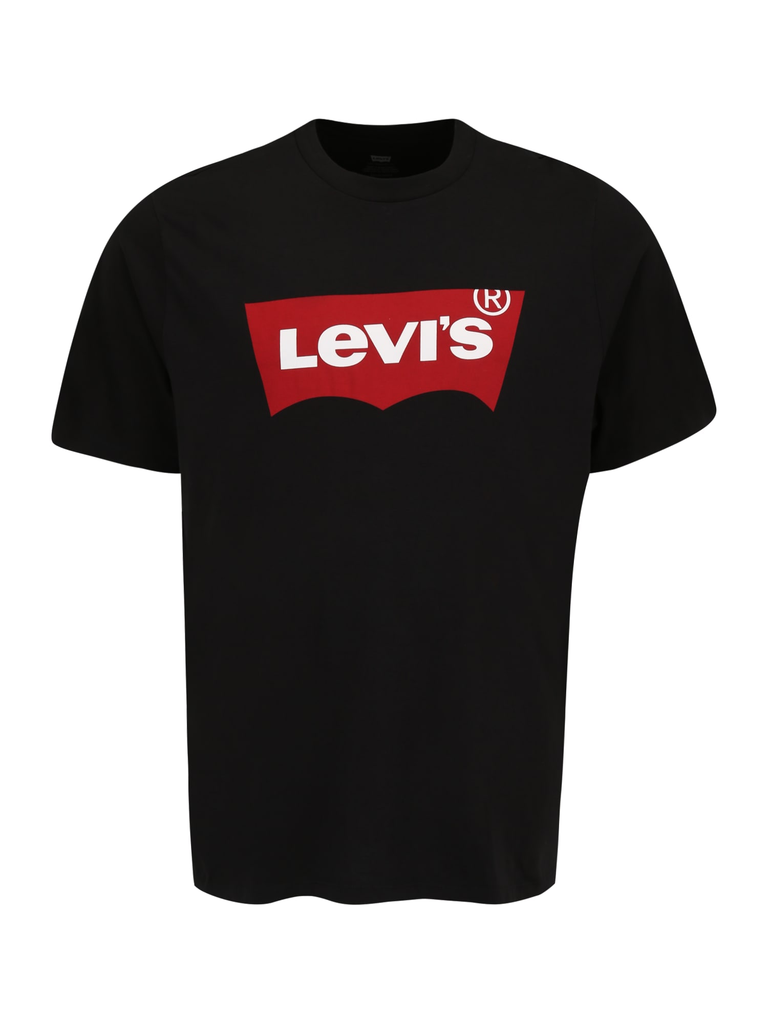 Levi's® Big & Tall Marškinėliai juoda / kraujo spalva / balta