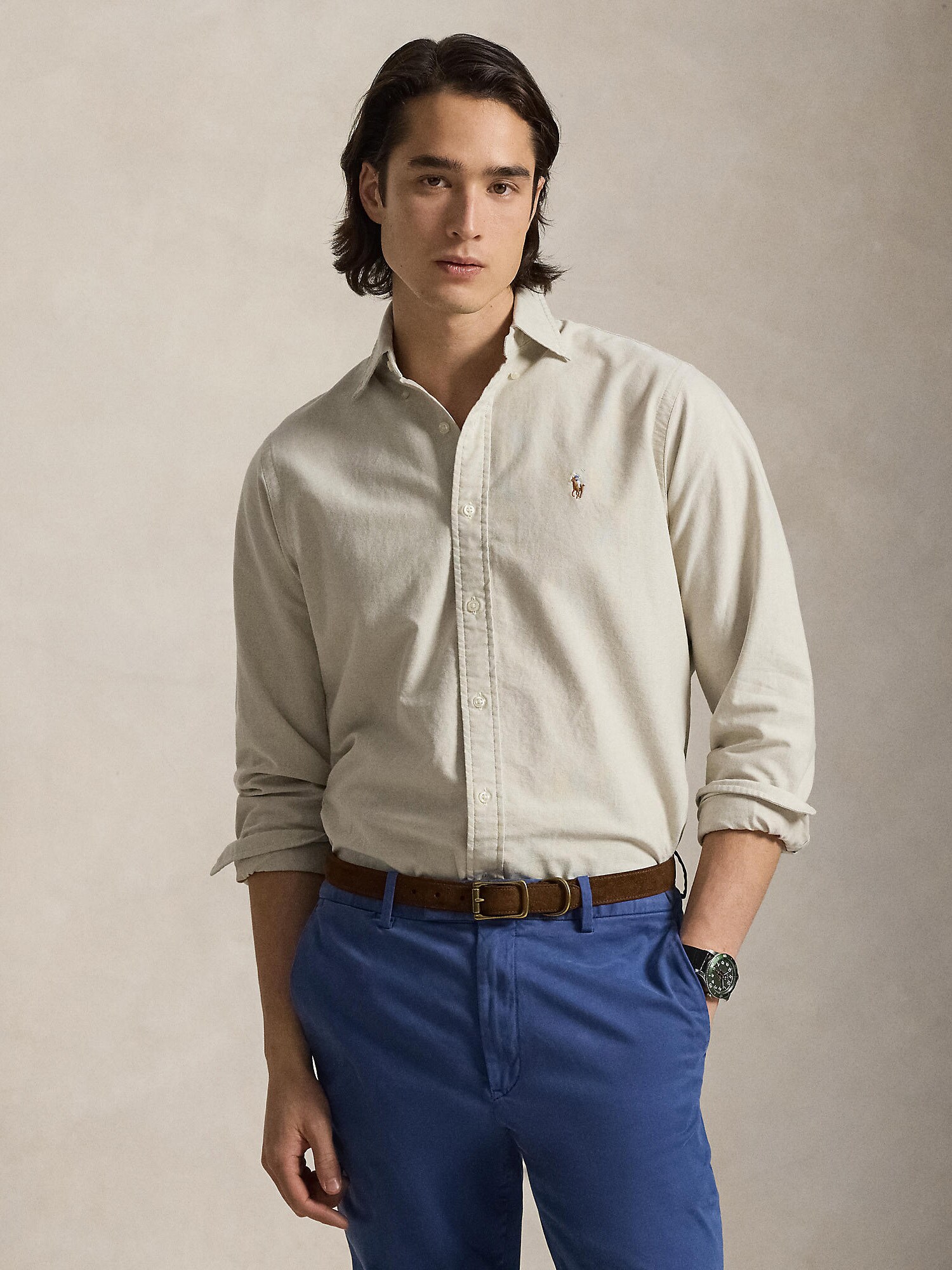 Polo Ralph Lauren Košeľa  tmelová (obrázok 2)