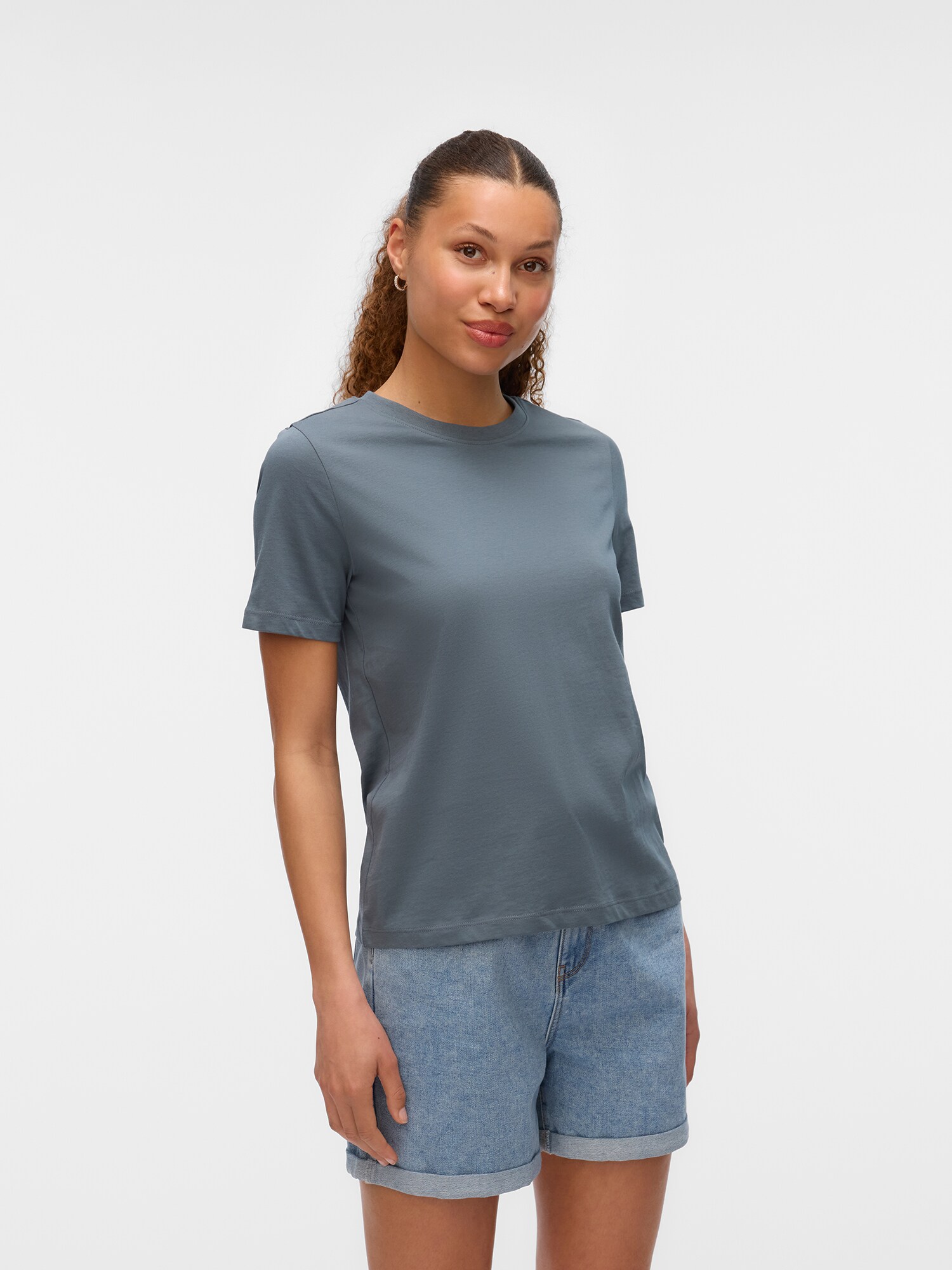 VERO MODA Póló 'VMPAULINA'  zafir termék 2. képe