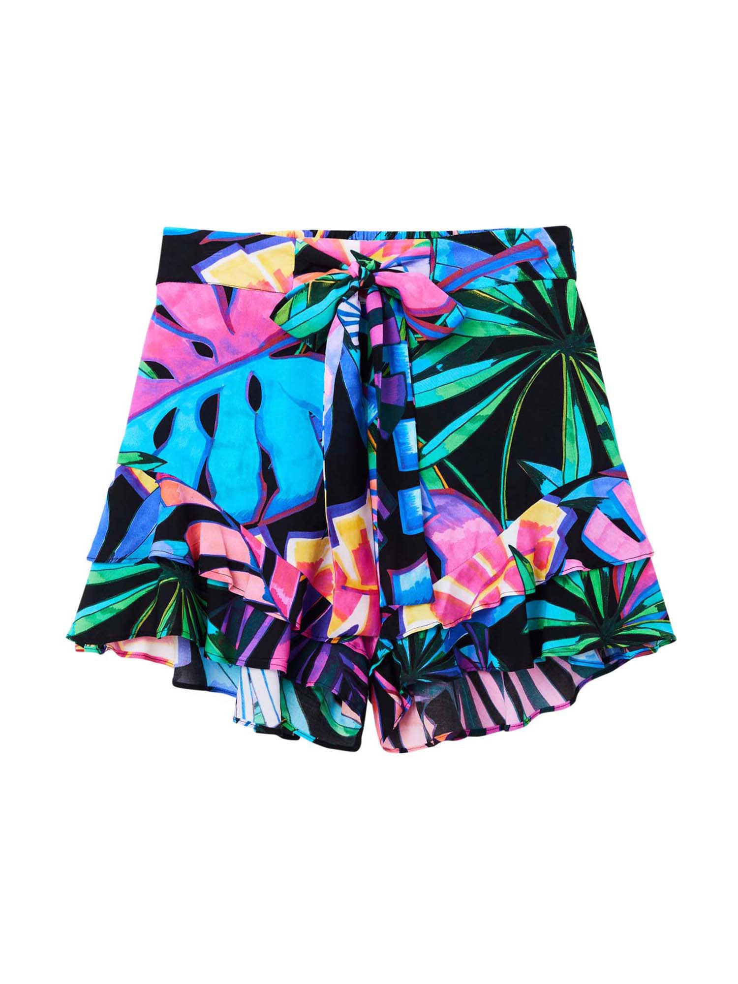 Desigual Hlače 'Biarritz'  mornarska / azur / žad / orhideja